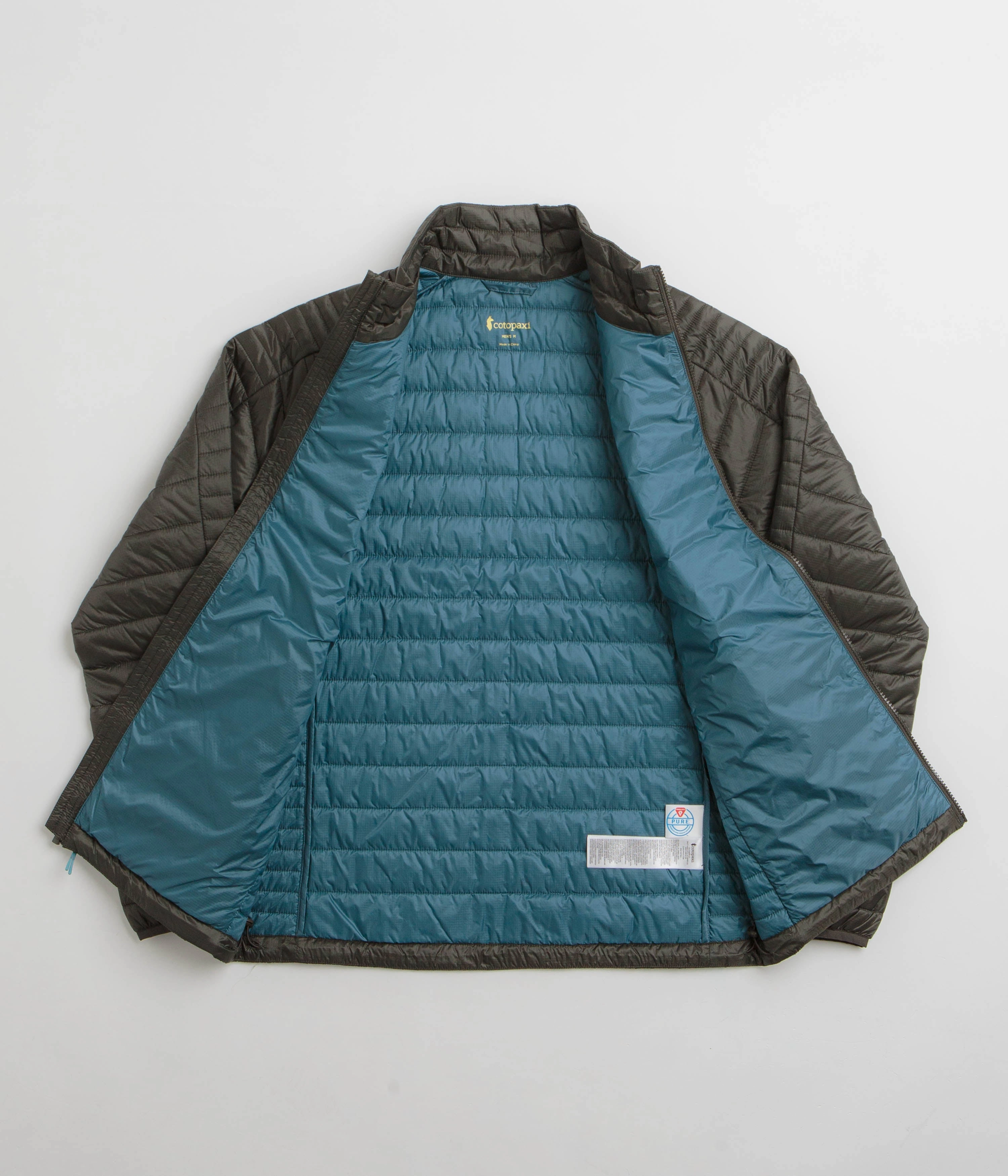 Waterproof Zipper Closure Cotopaxi Capa Insulated Jacket - Cotopaxi Iron