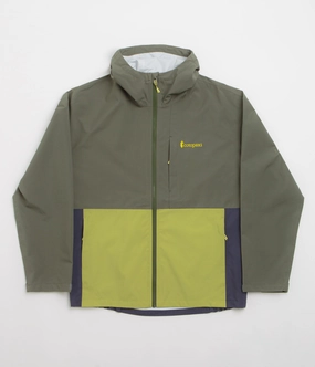 Pastel Shade Cotopaxi Cielo Rain Jacket - Fatigue / Lemongrass