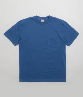 Camping practicality Snow Peak Recycled Cotton T-Shirt - Blue