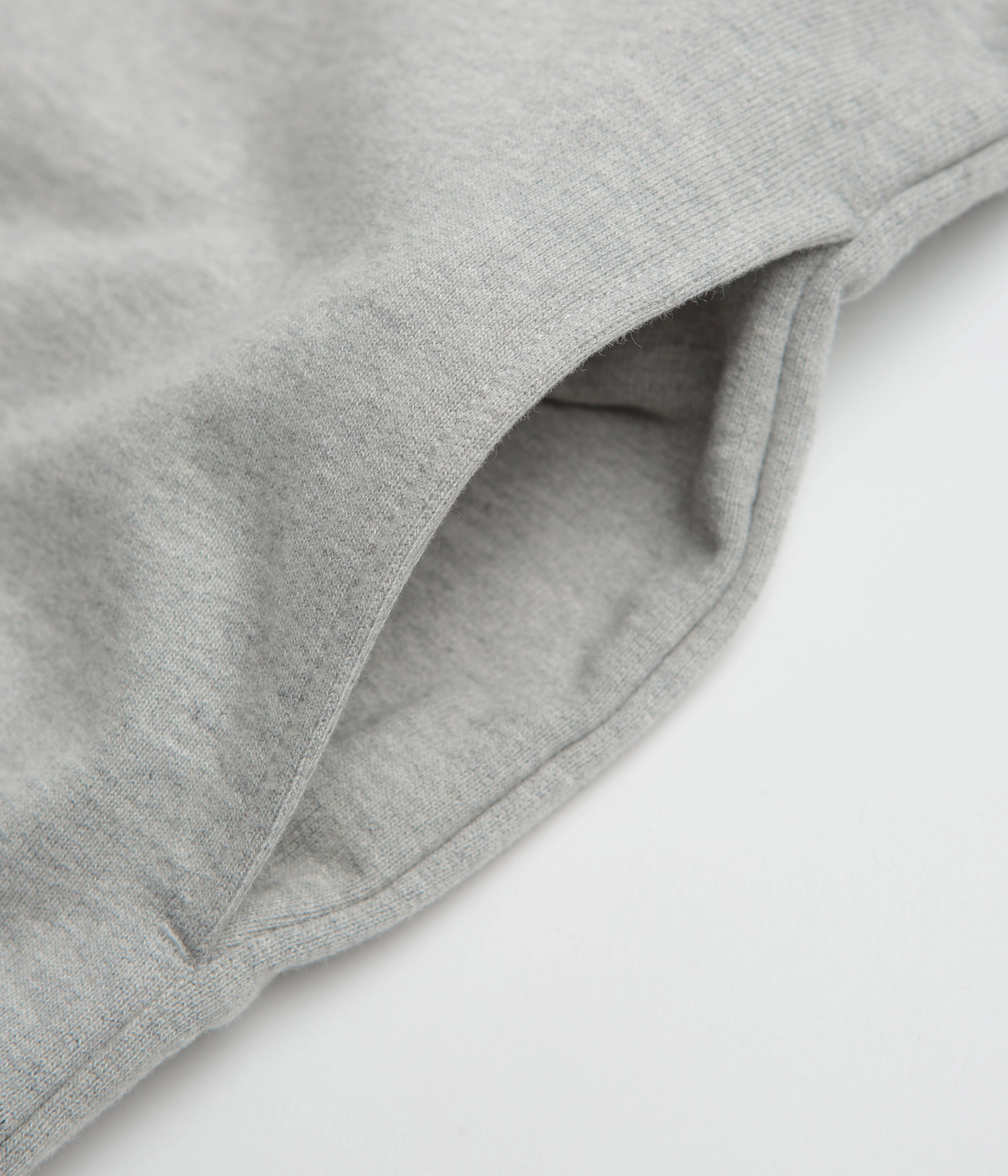 Snow Peak Recycled Cotton Crewneck Sweatshirt - Mid Grey Soft Wear