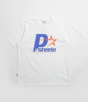 Reinforced Shoulder Stitching ethical Pasteelo P Steelo T-Shirt - White