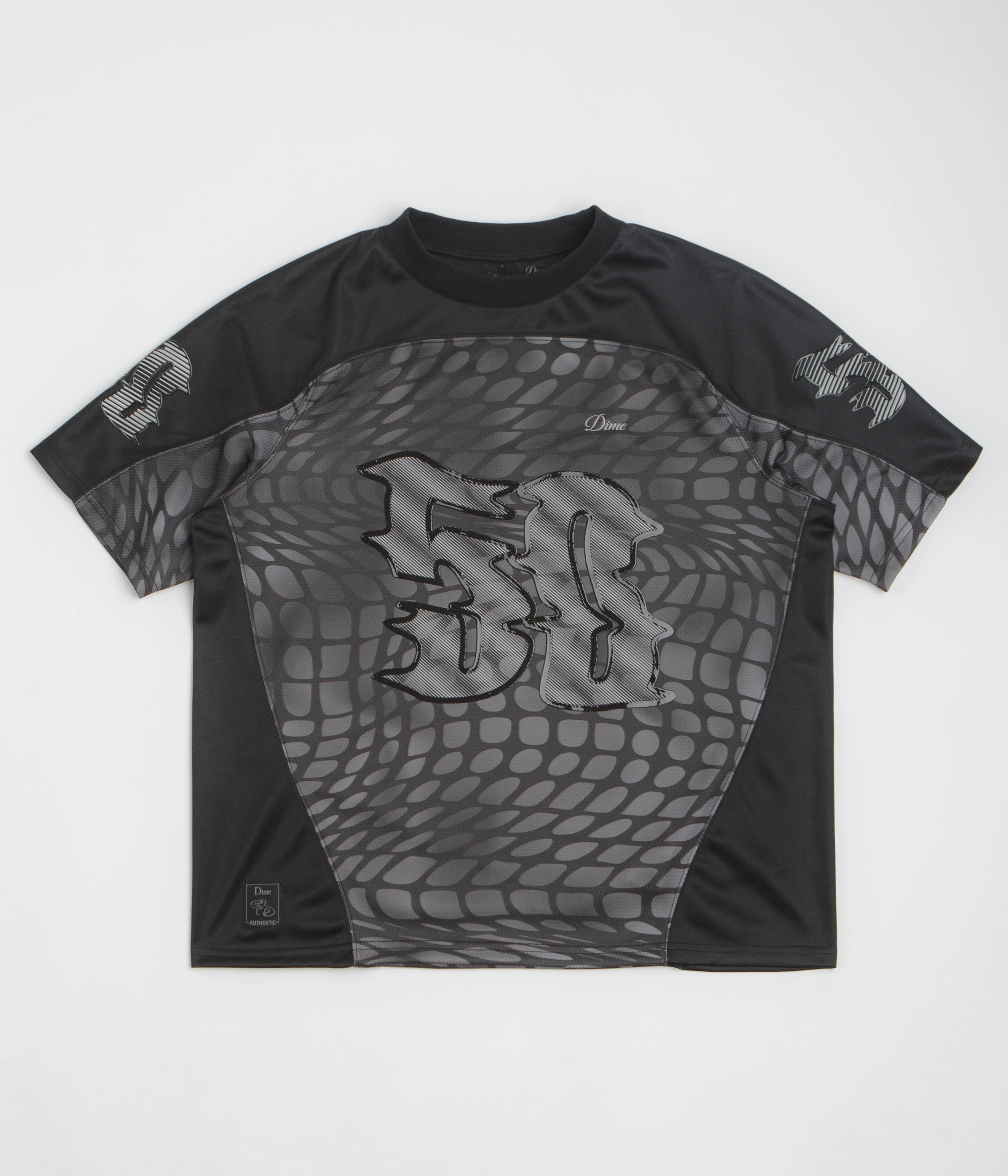 Dime N50 Jersey - Black Floral freshness