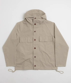 Simple Urban Layer Service Works Allotment Parka - Abbey Stone