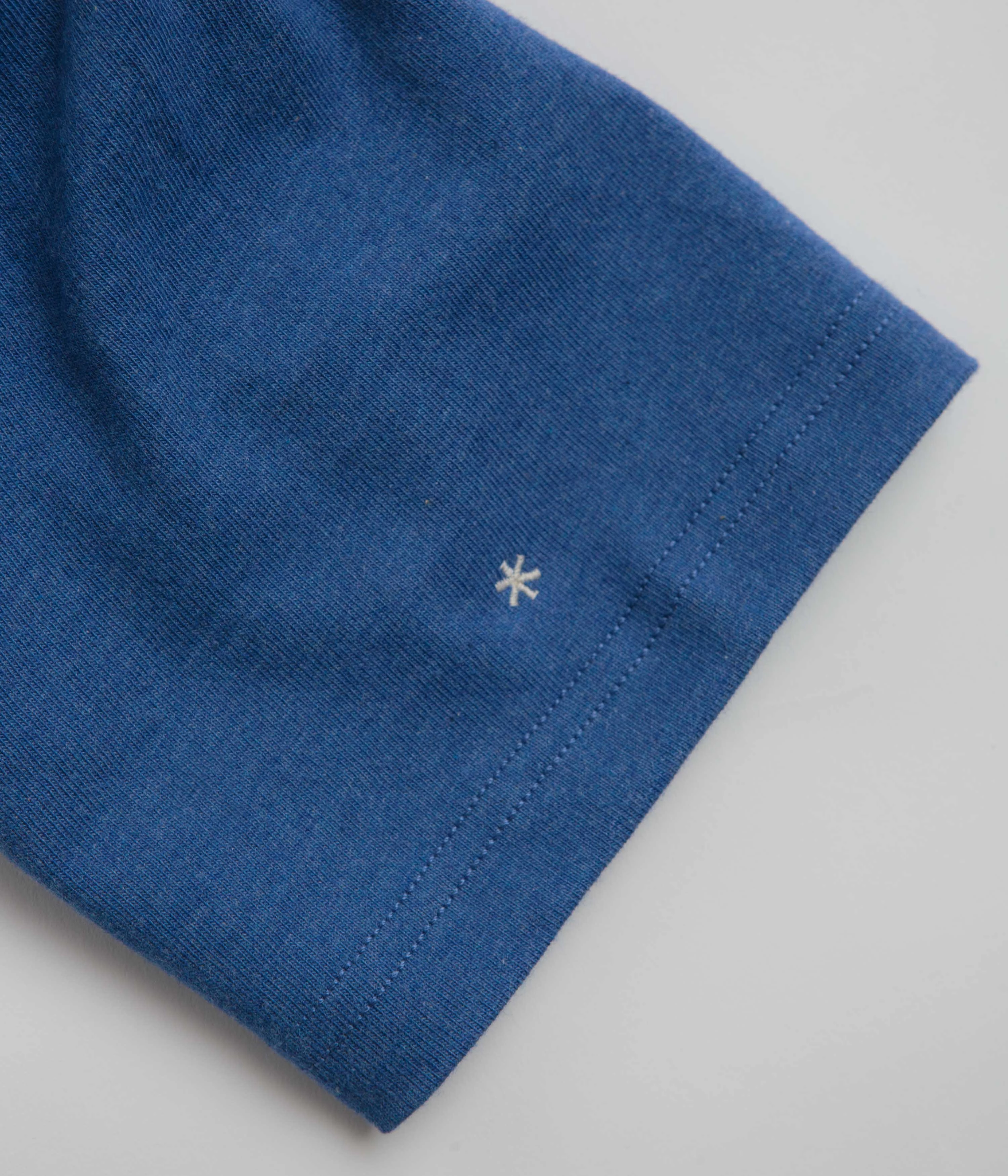 Comfy Wardrobe Snow Peak Recycled Cotton T-Shirt - Blue