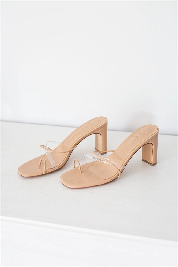 Bridal Pumps Strappy Rafaela Heels - Tan