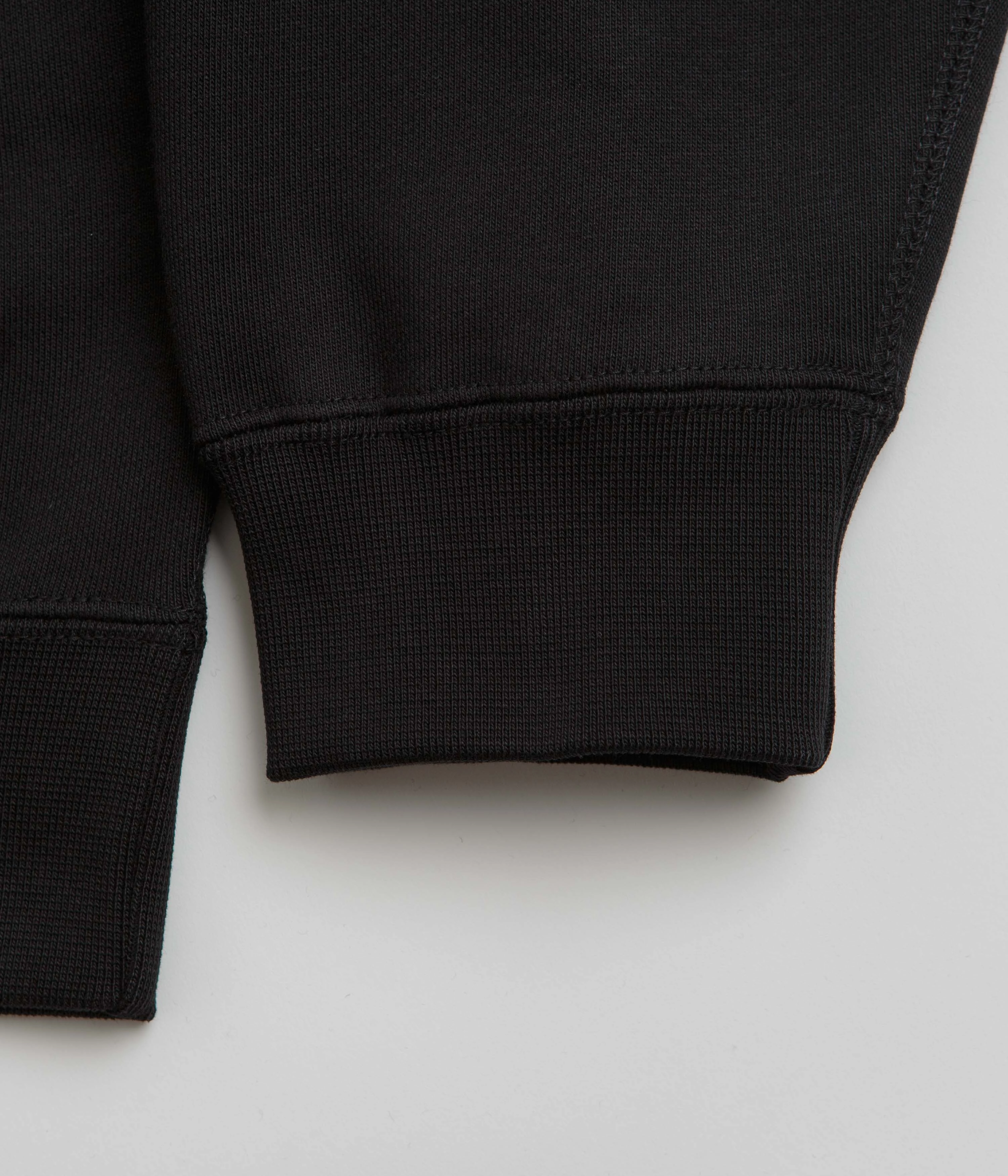 Nike Solo Swoosh Crewneck Sweatshirt - Black / White Classic Knit