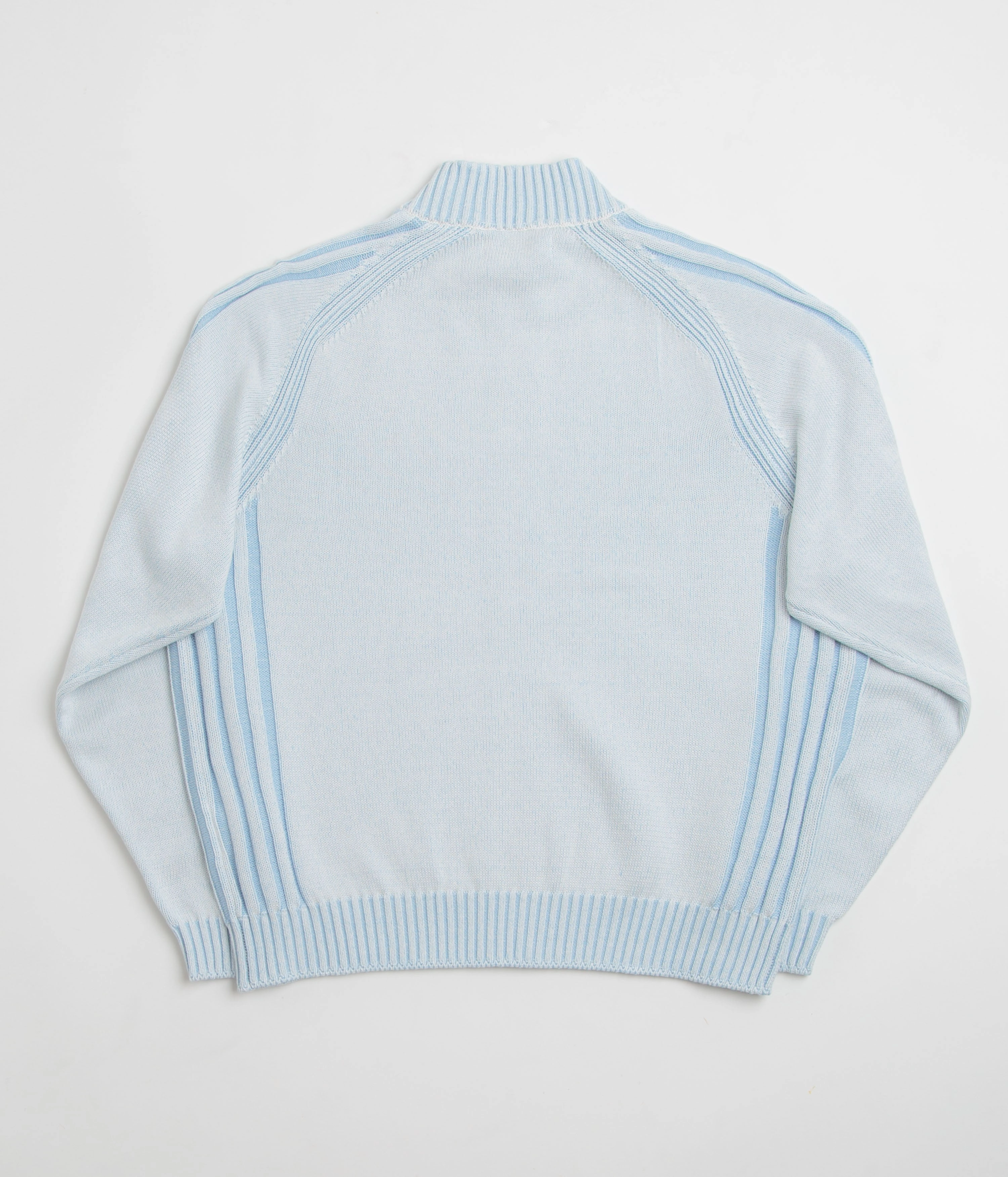 Yardsale Heathered Phantasy Full Zip Sweatshirt - Blue Casual Fashion