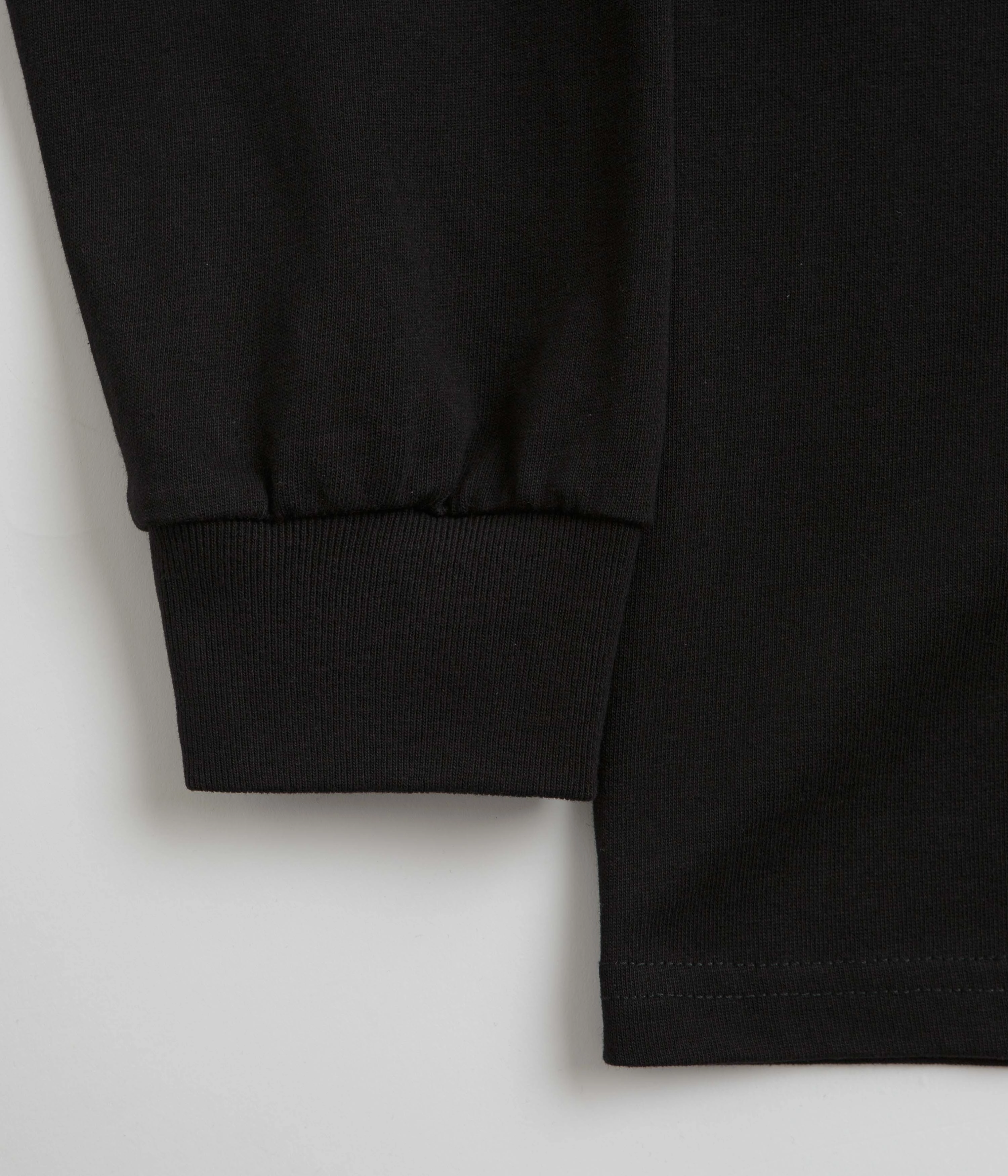 Polar Saint Kawaii Long Sleeve T-Shirt - Black Picnic AntiPilling