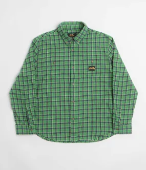 Summer Camp Stan Ray Flannel Shirt - Summer Green Plaid