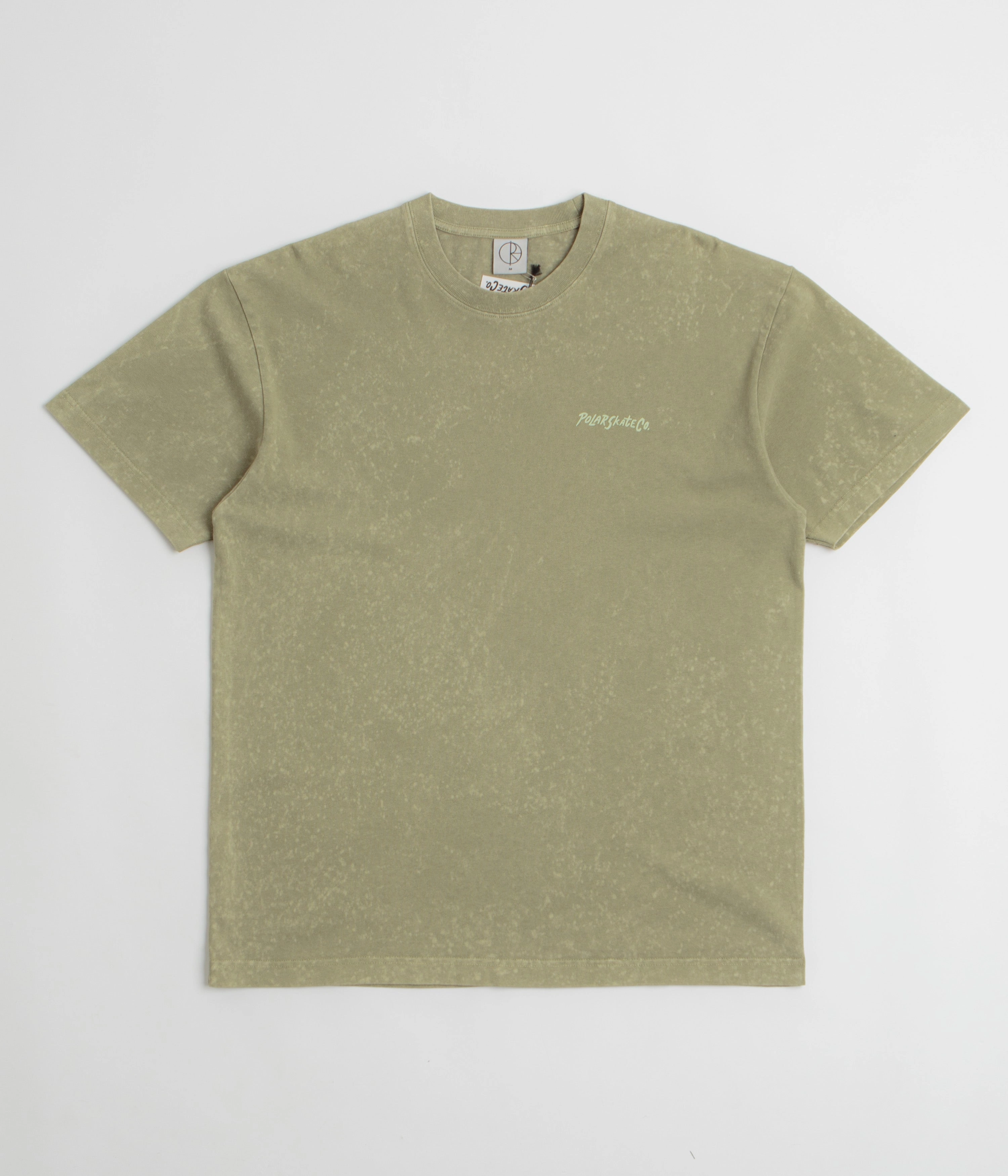 Luxury clothing Odor-resistant Polar Surf Logo Acid T-Shirt - Light Green
