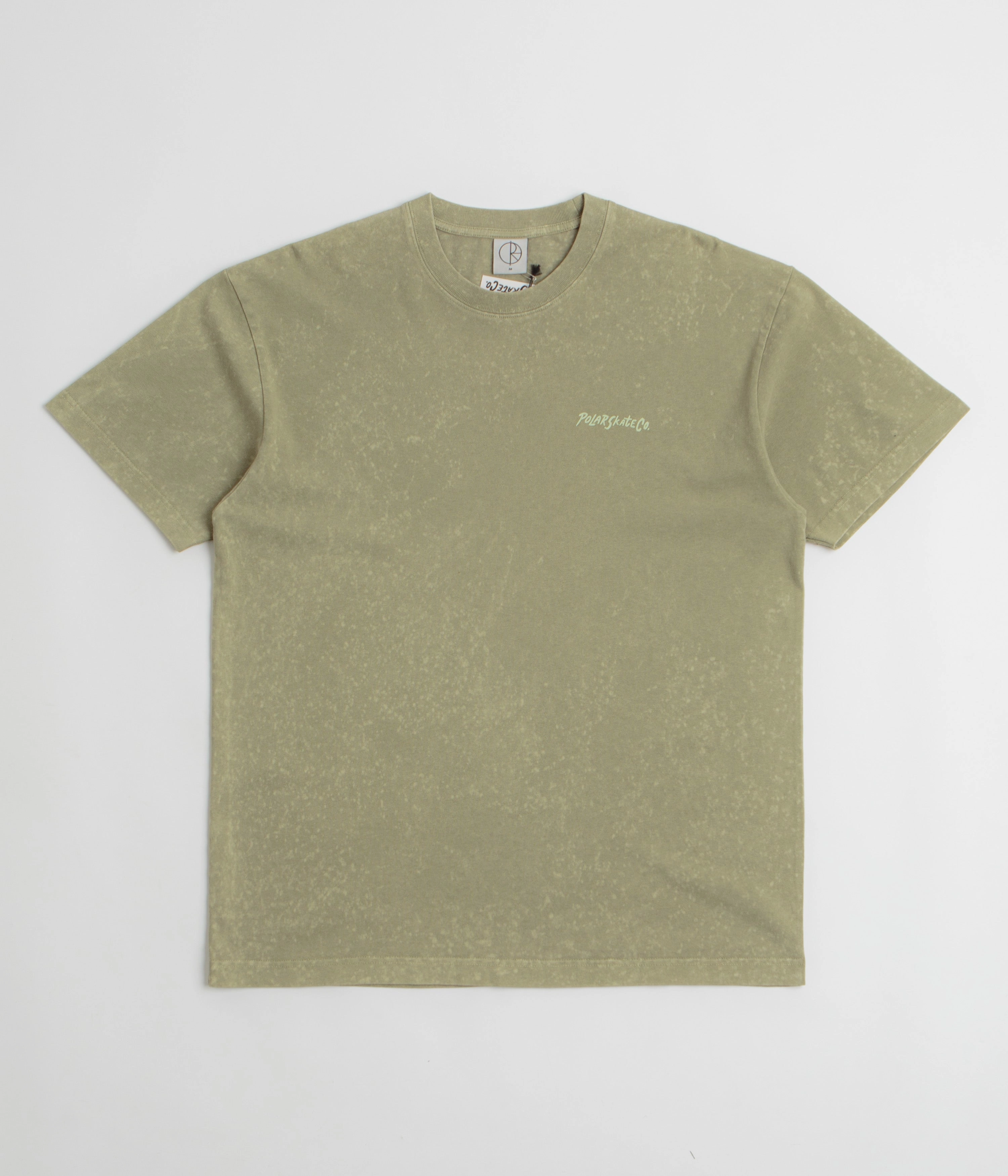 outdoor concert Polar Surf Logo Acid T-Shirt - Light Green