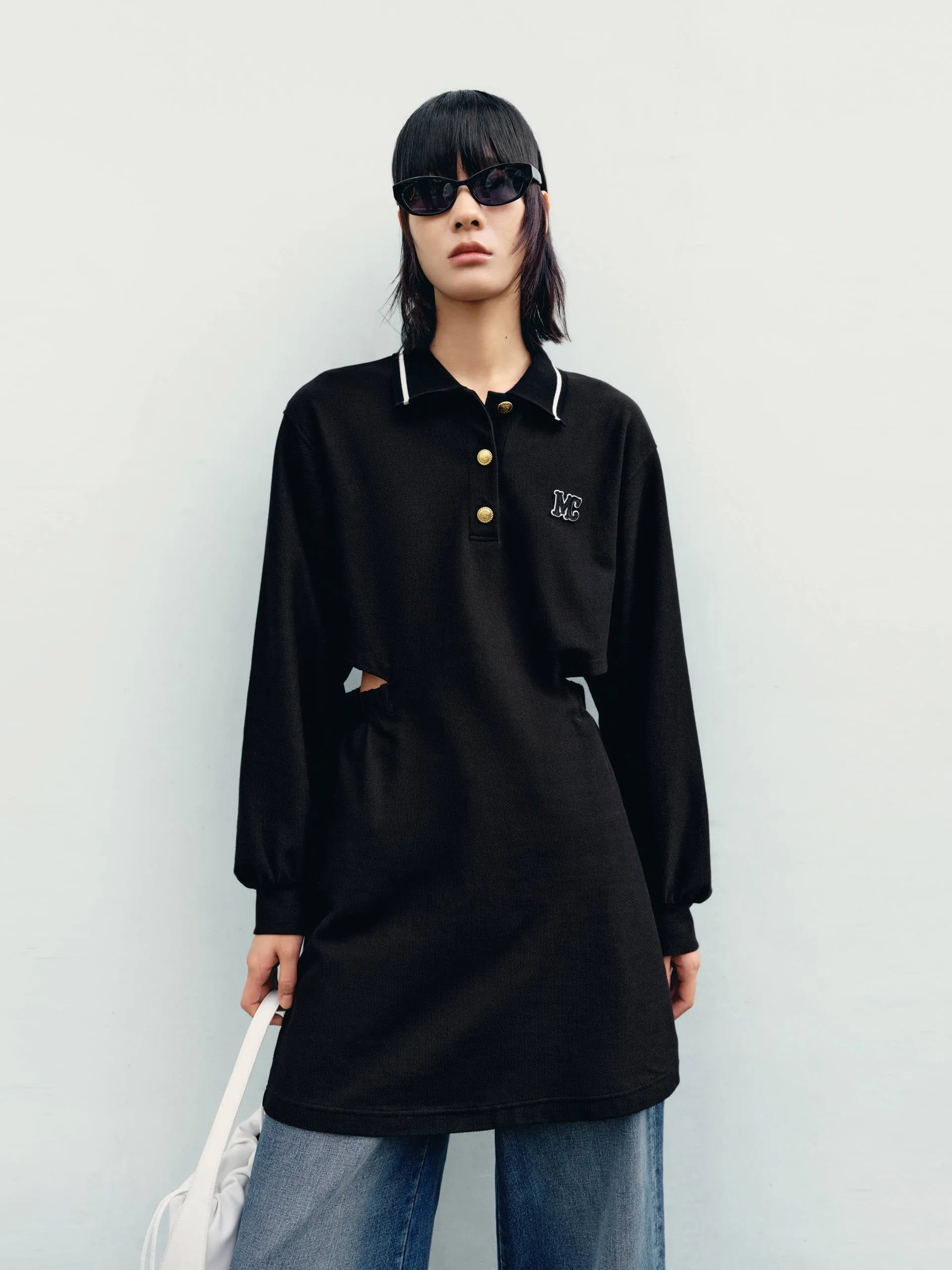 Timeless Piece Cutout Waist Cotton Dress