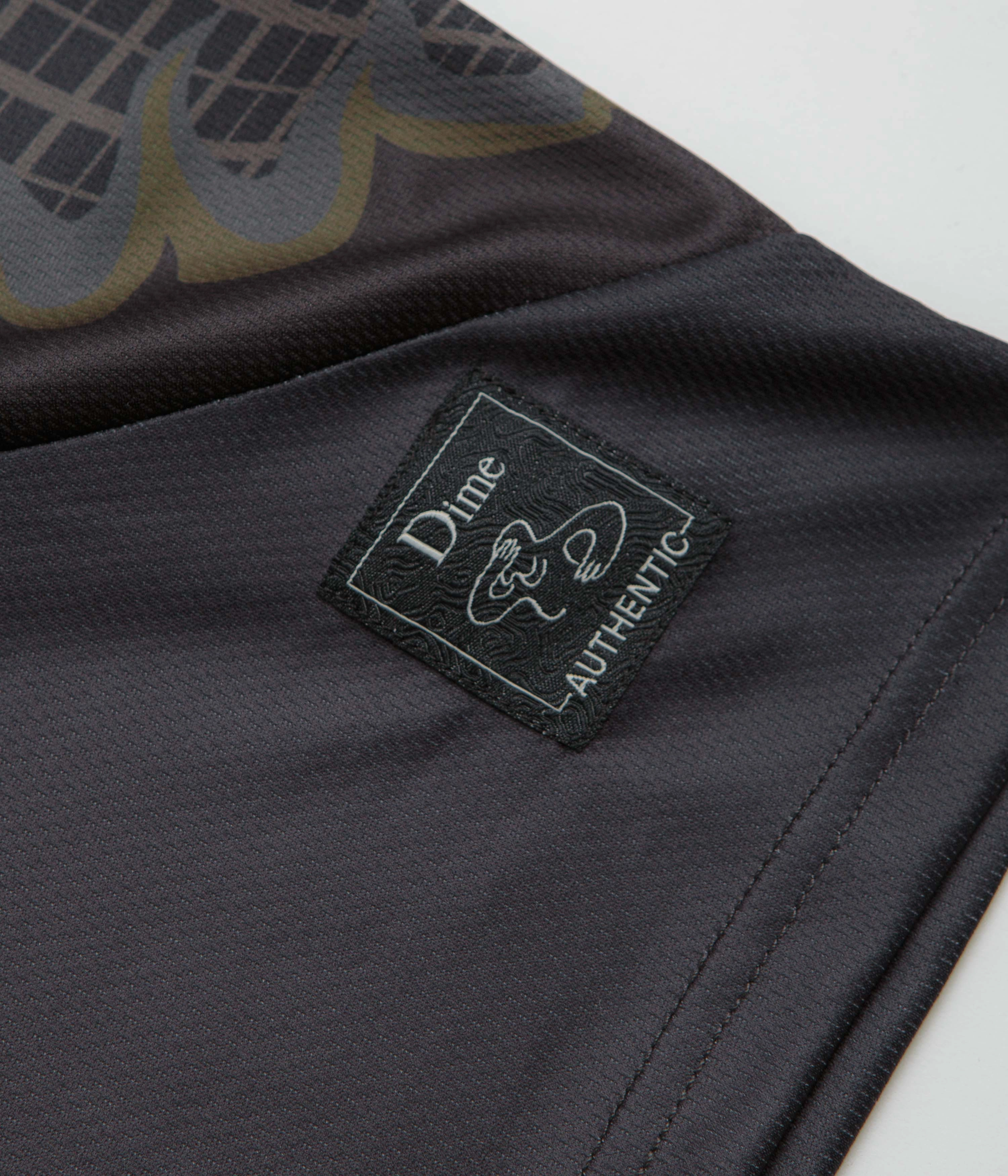 Dime Holy Flame Jersey - Gold Fire Gym workout