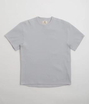casual top Timeless Must-Have Snow Peak Dry Waffle T-Shirt - Light Grey