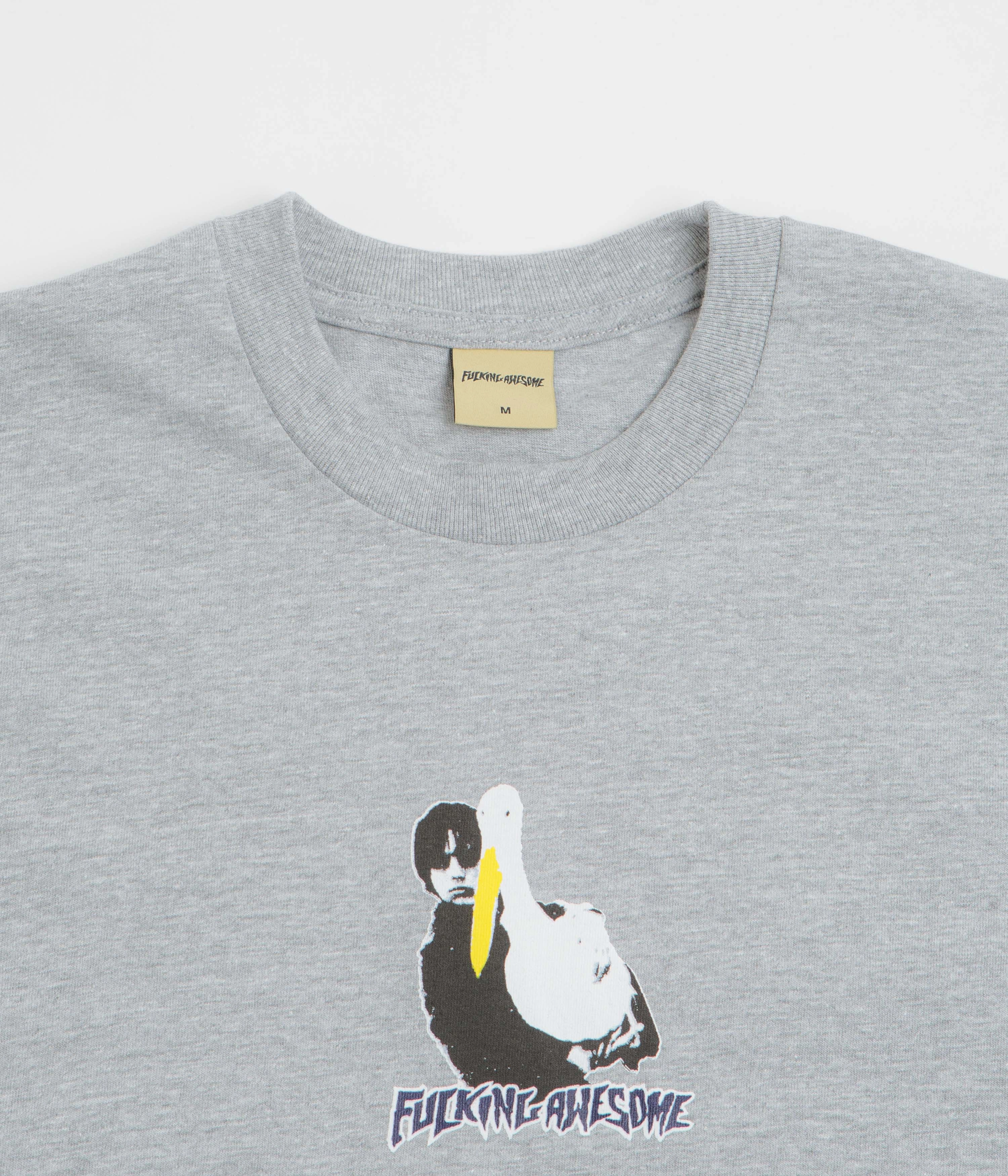 Formal Elegance TemperatureControl Fabric Fucking Awesome High Lonesome II T-Shirt - Grey Heather