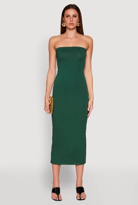 Daisy Maxi Tube Dress Modern Appearance