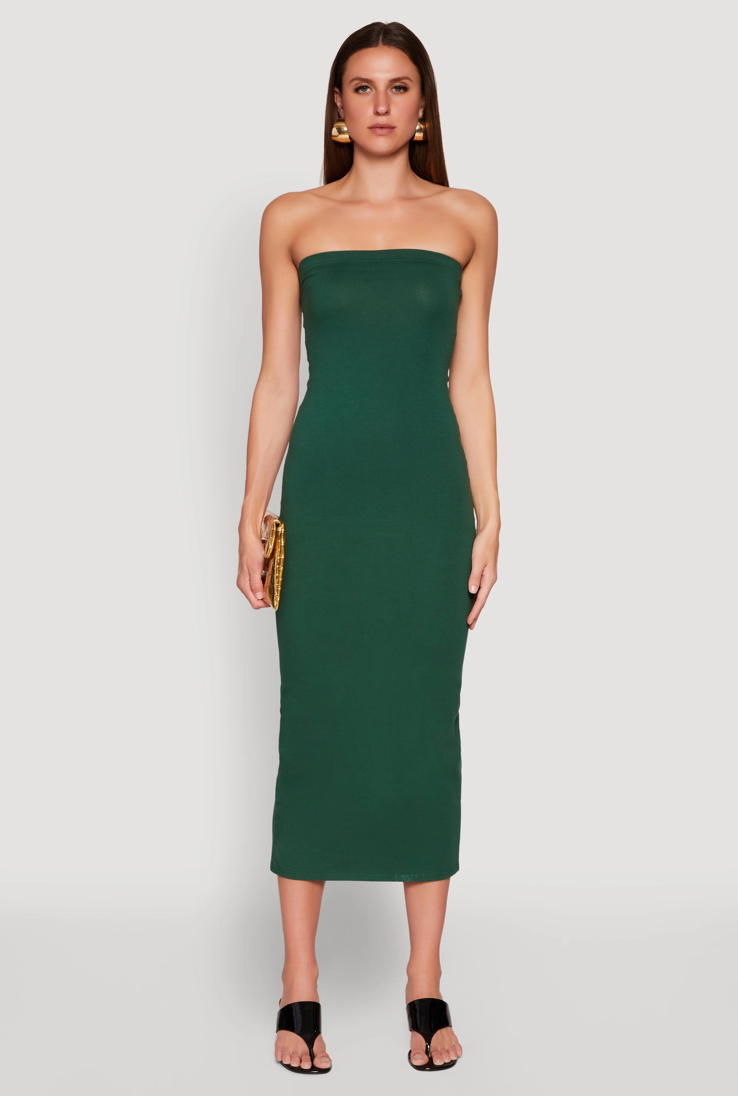 Daisy Maxi Tube Dress Modern Appearance
