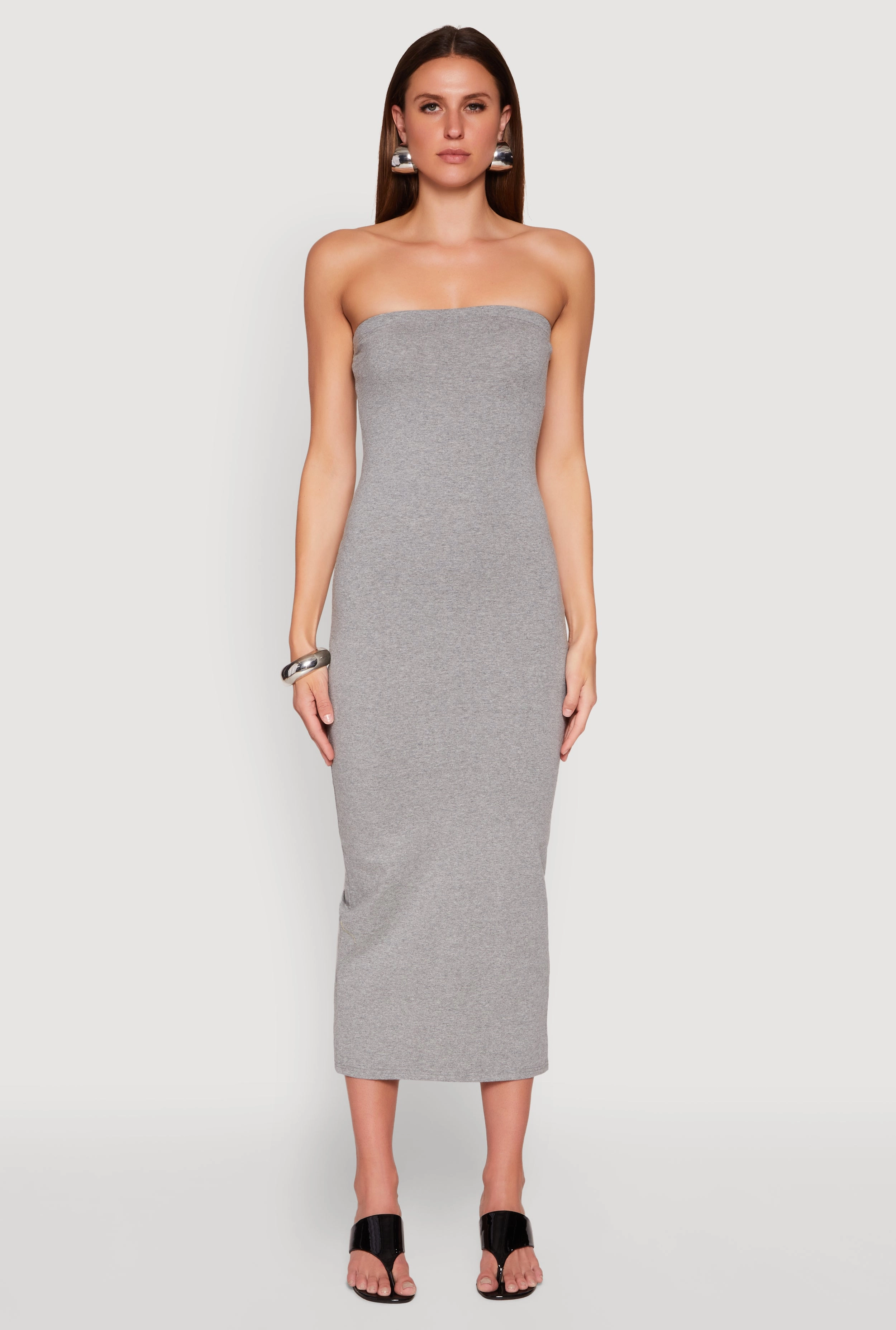 Daisy Maxi Tube Dress Seasonal Mood Work Style