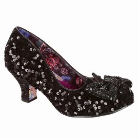 Dazzling Diva Pointed Toe Pumps Vintage Look