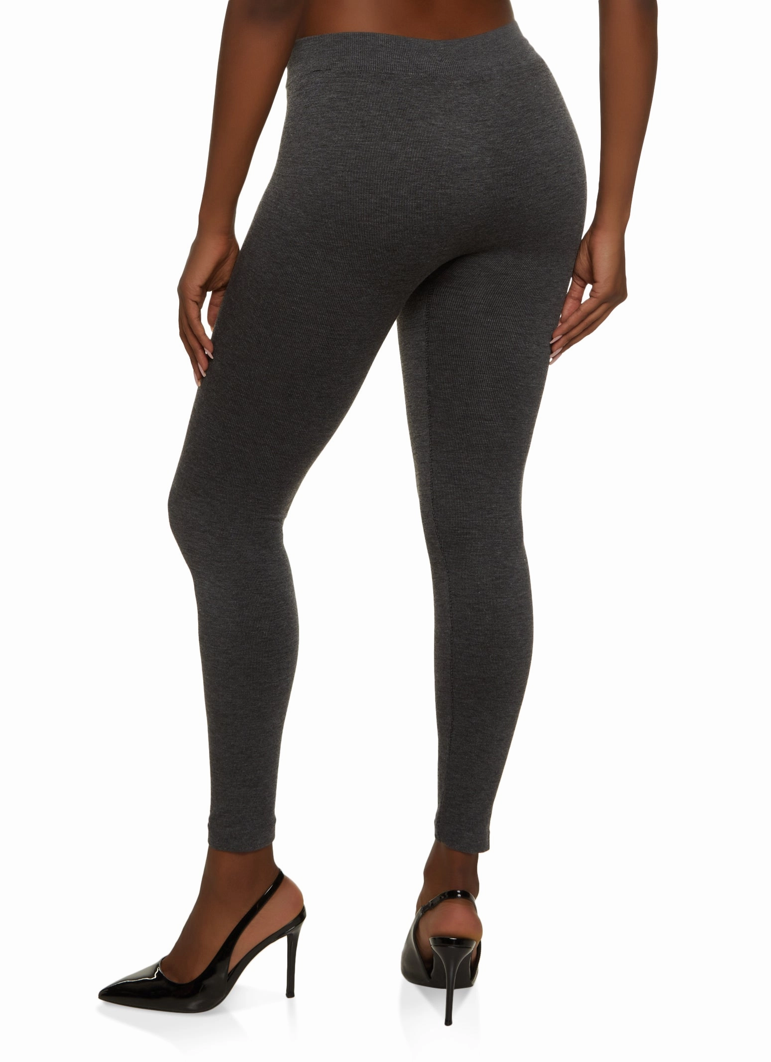 Sleek Design Motion Fabric Basic Seamless French Terry Leggings