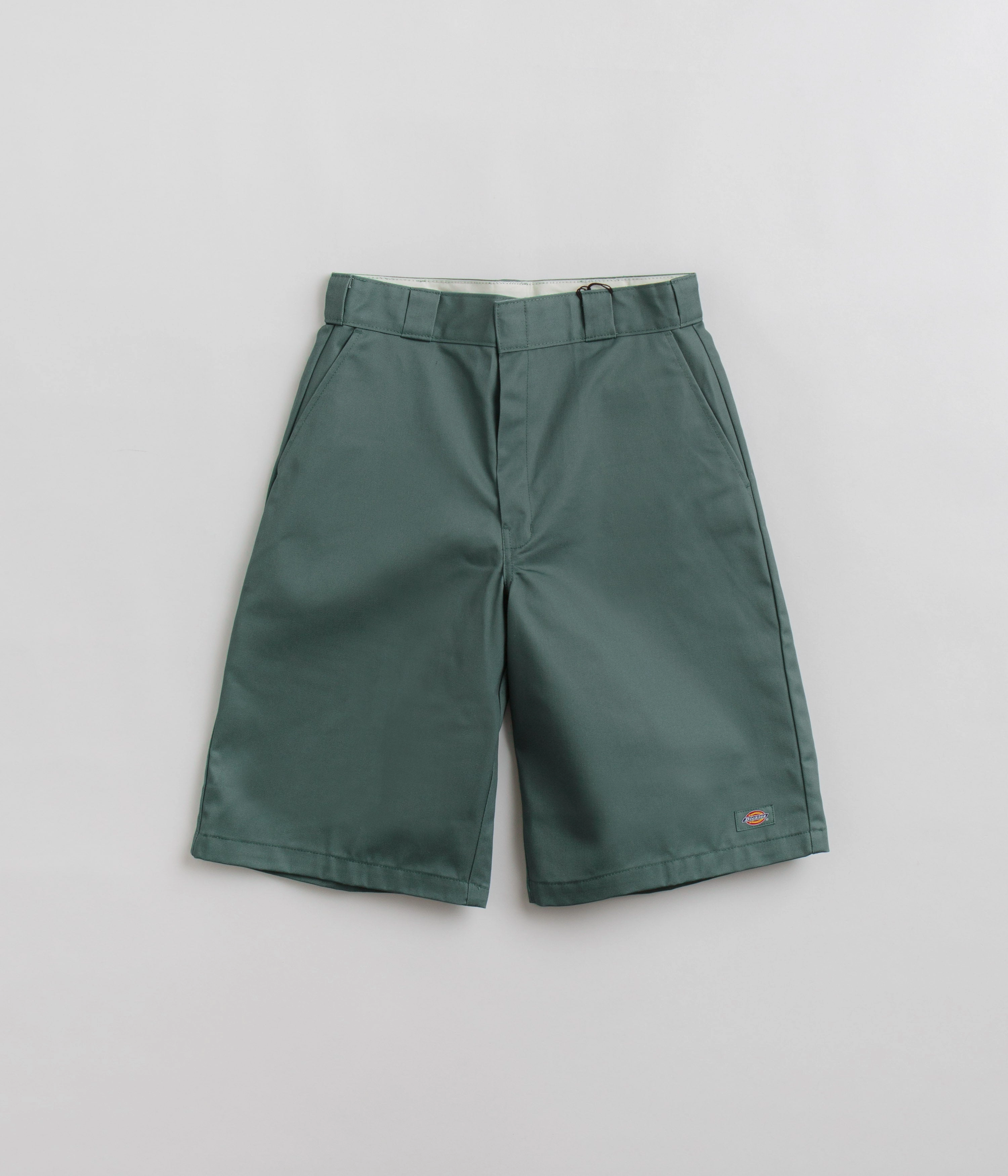 Dickies 13 Inch Multi Pocket Shorts - Dark Forest Water Repellent Finish Performance Fit