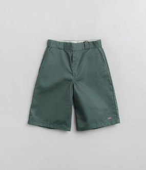 Dickies 13 Inch Multi Pocket Shorts - Dark Forest Water Repellent Finish Performance Fit