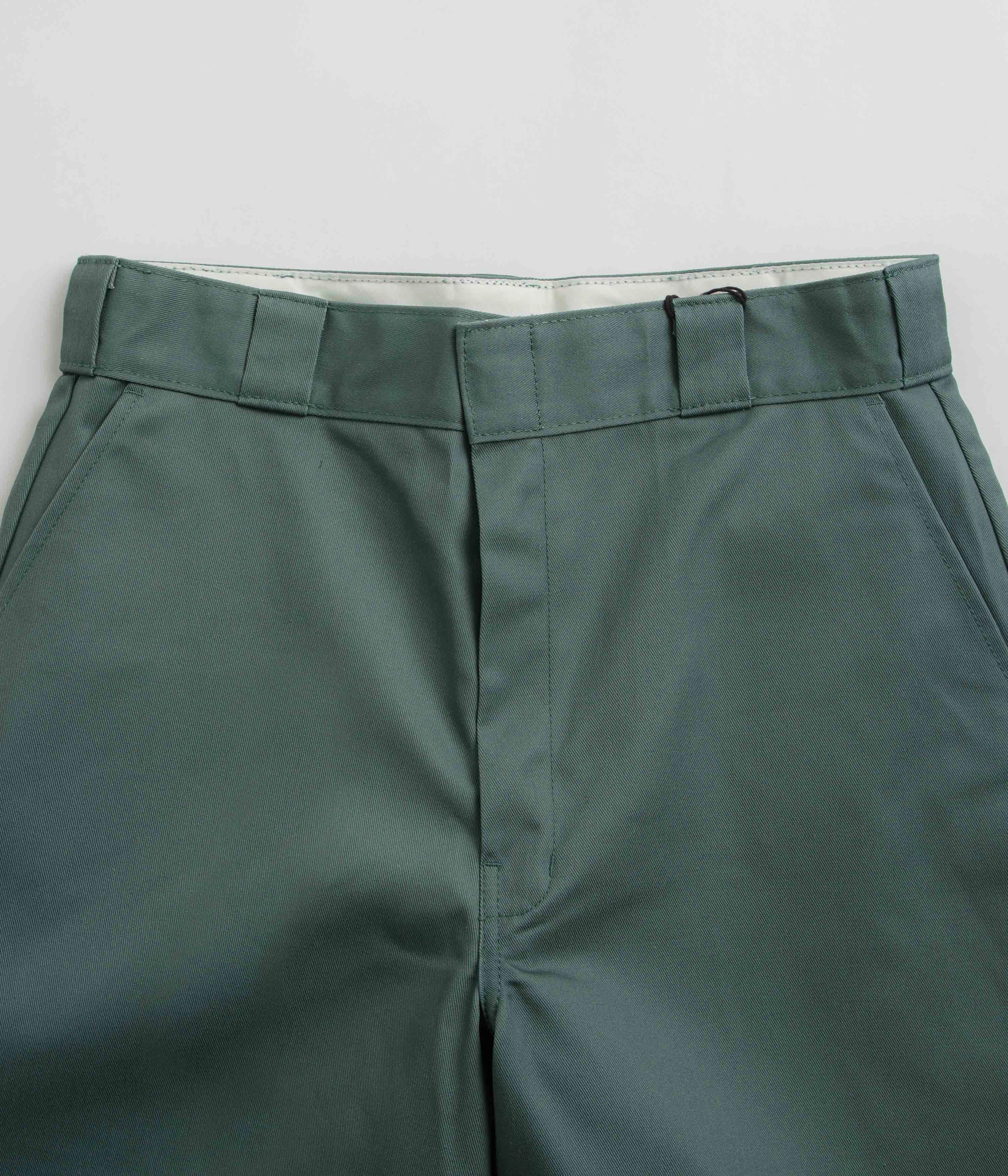 Dickies 13 Inch Multi Pocket Shorts - Dark Forest Quick Adjust Fit Sweat Resistant Fabric