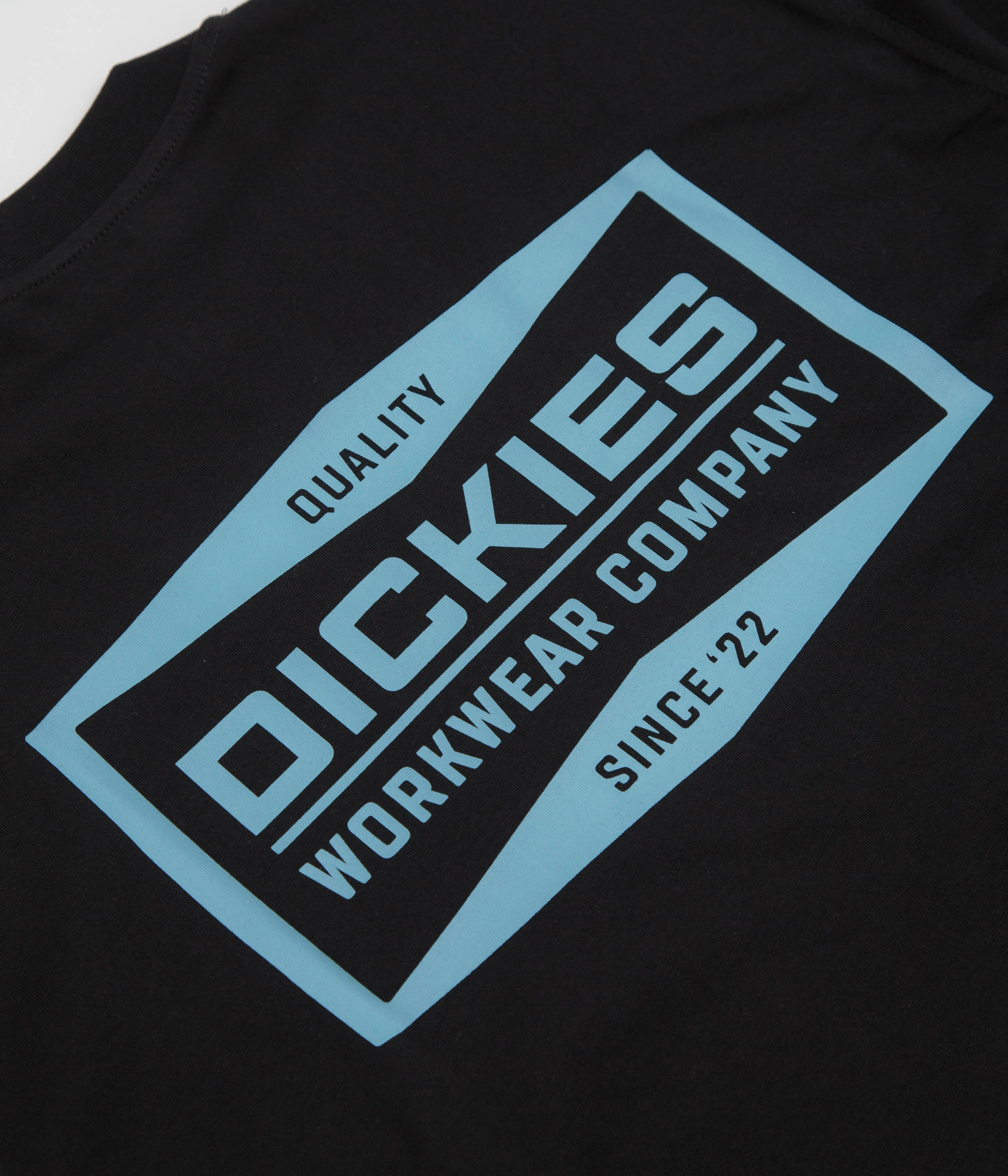 Relaxed Comfort Look Premium Comfort Dickies Bolivar T-Shirt - Black