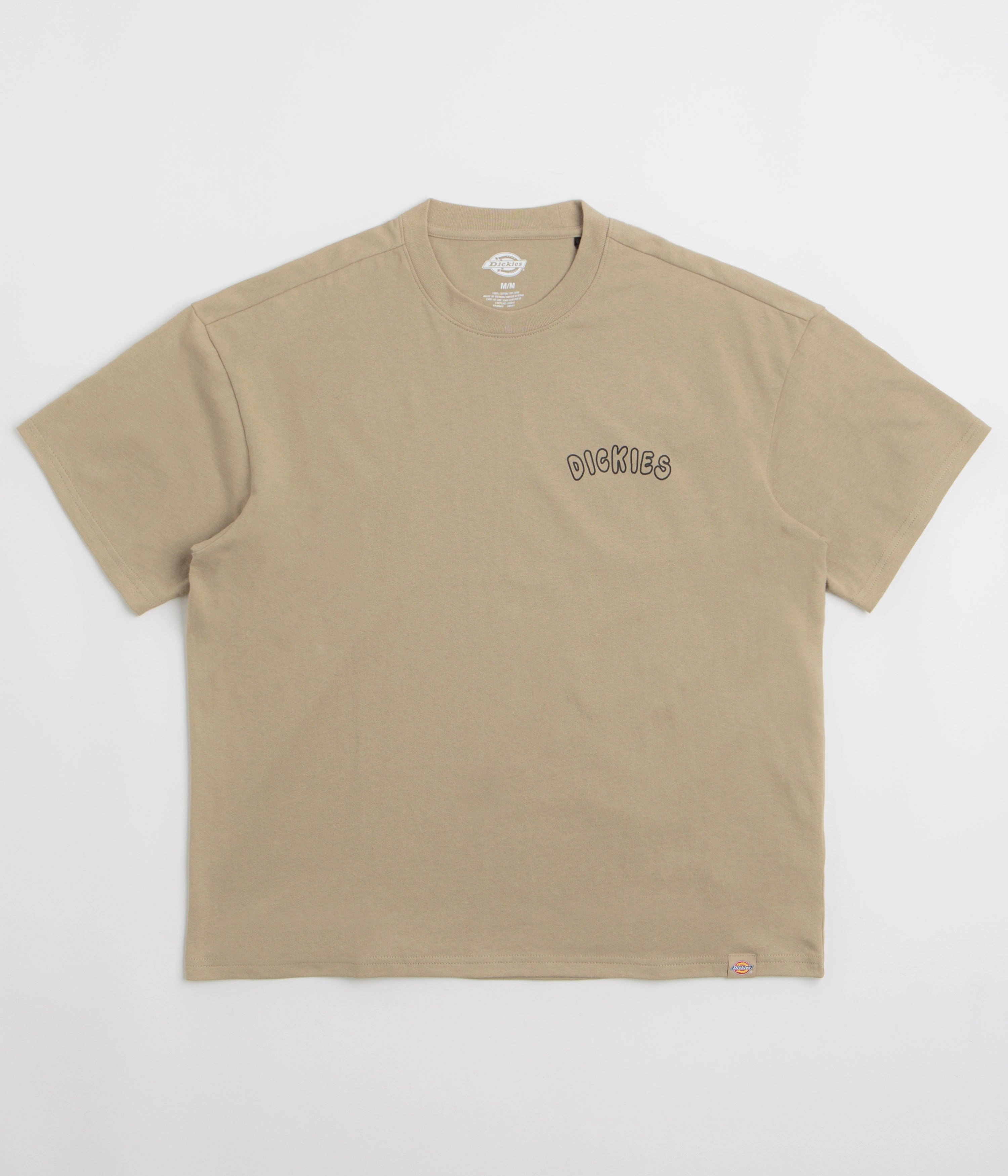Basic Top Casual and Soft Dickies Decartuville T-Shirt - Desert Sand