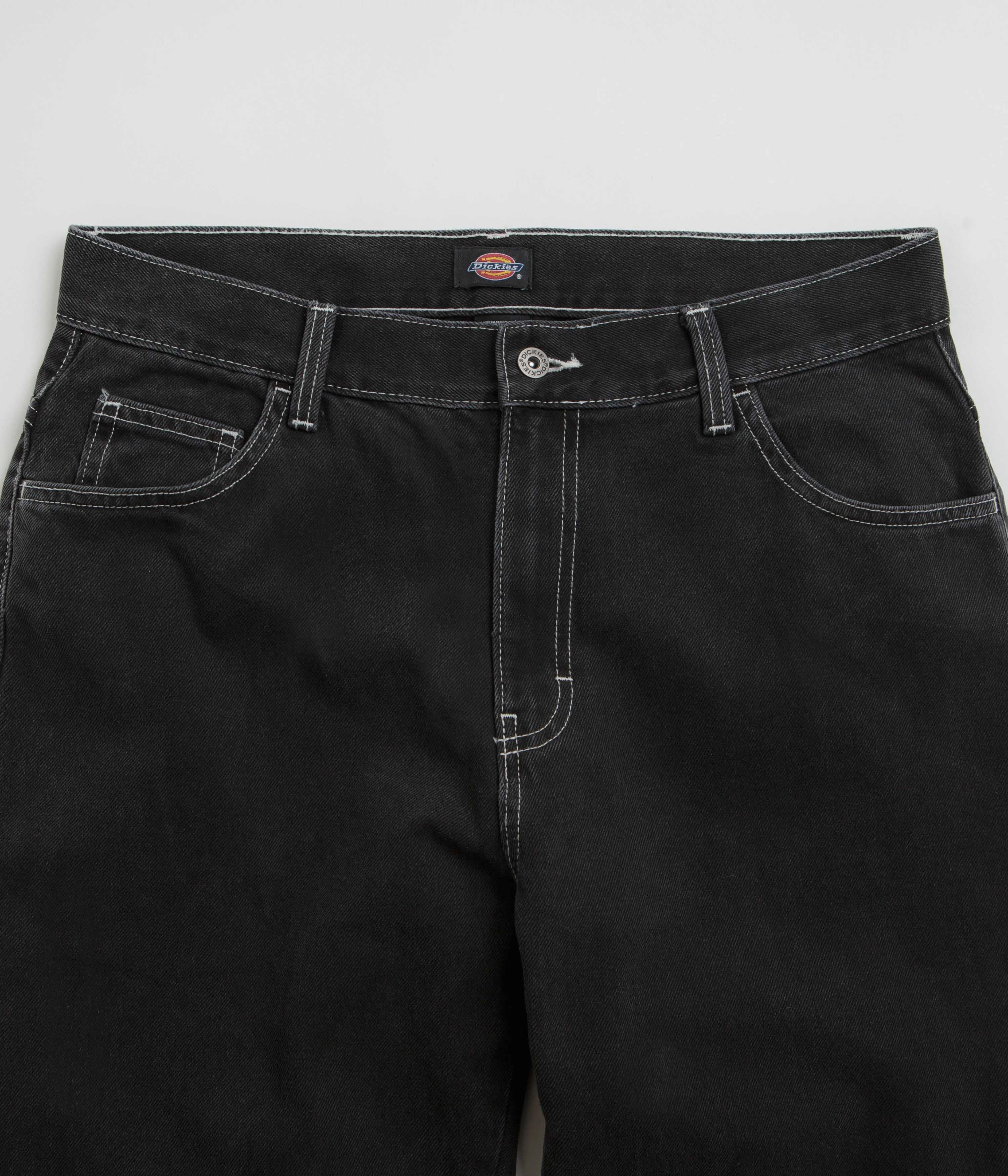 Everyday Essential Modern Wear Dickies Double Knee Jeans - Black Wash