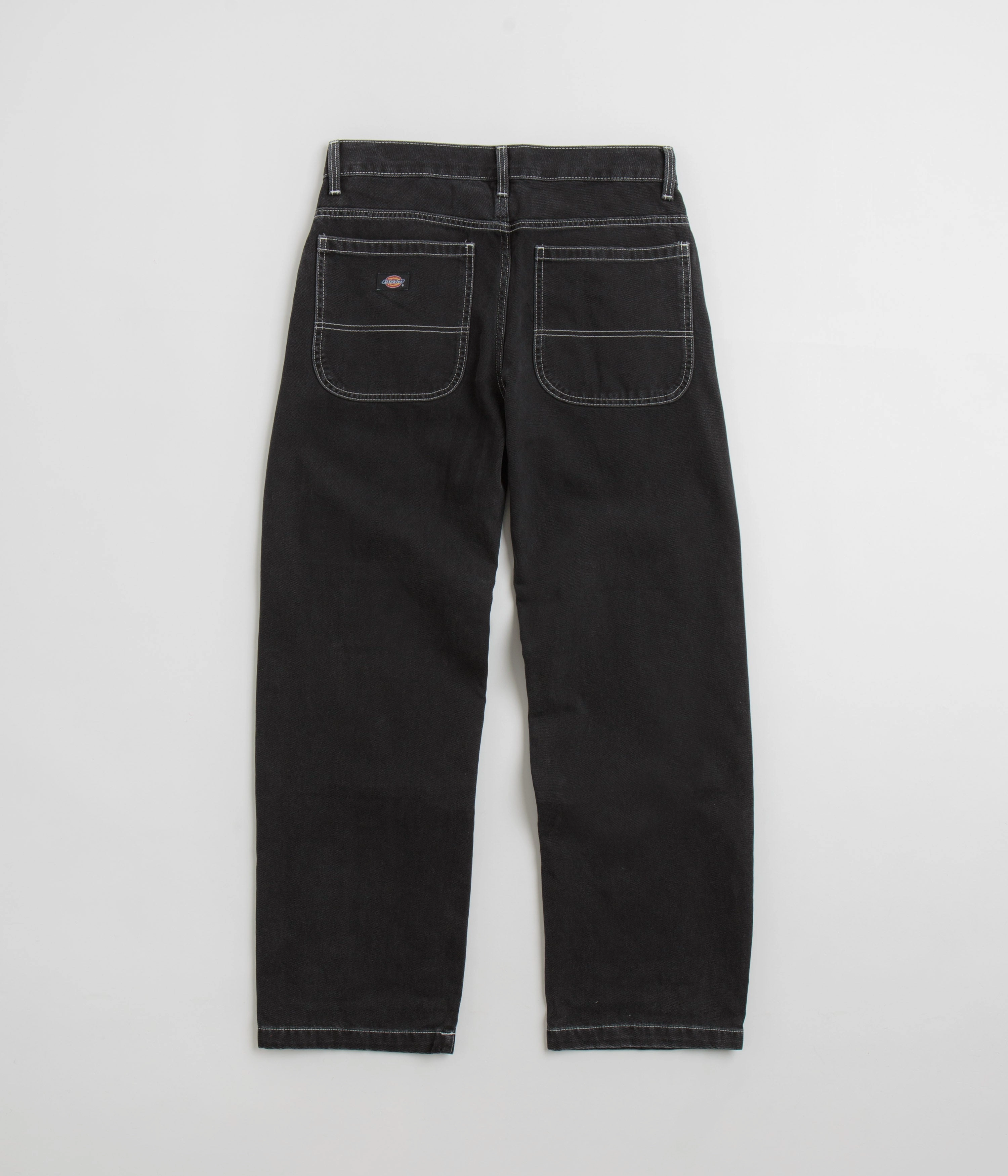 Dickies Double Knee Jeans - Black Wash Slim Shape