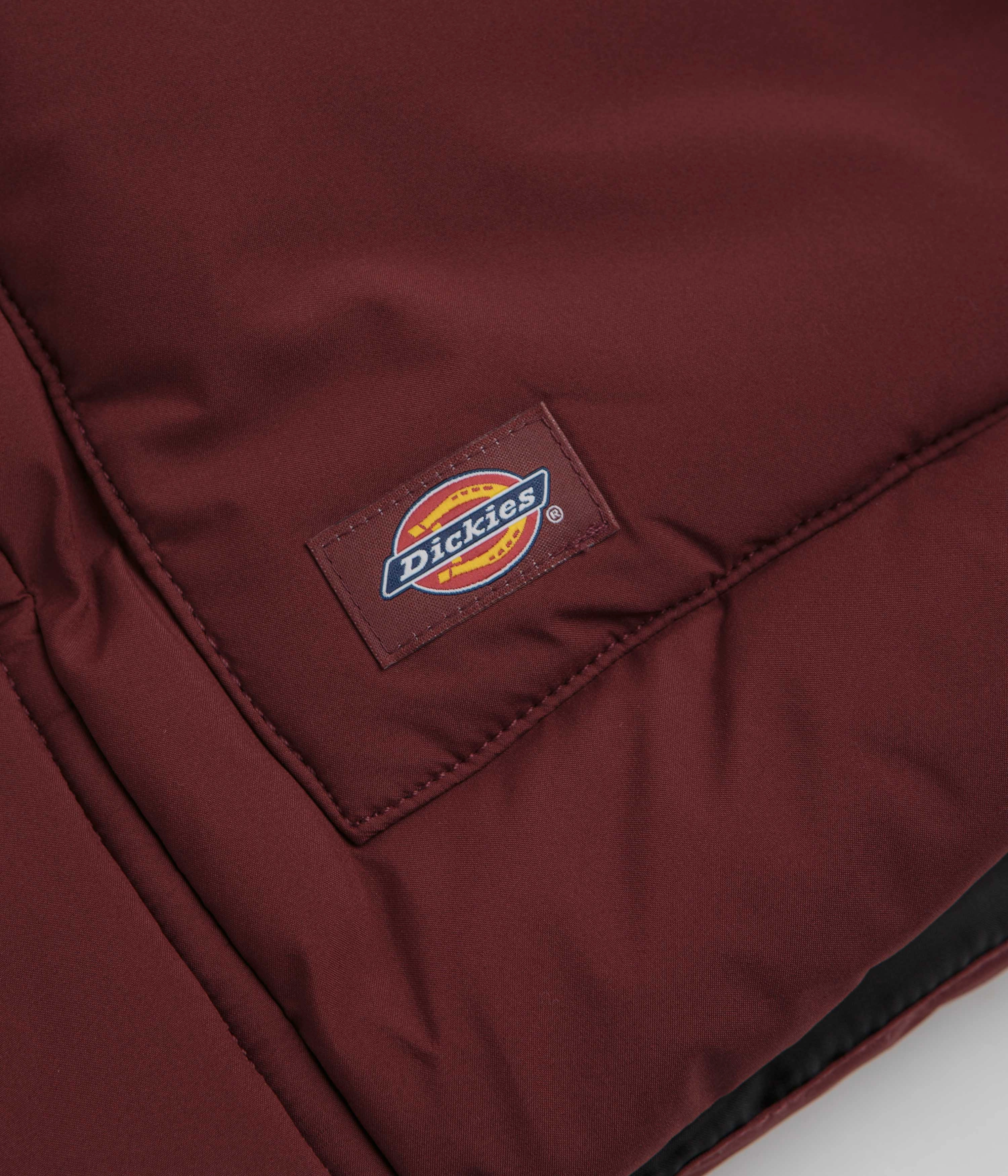 RibbedKnitCollar OdorResistantFabric Dickies Eagleville Hooded Puffer Jacket - Andorra