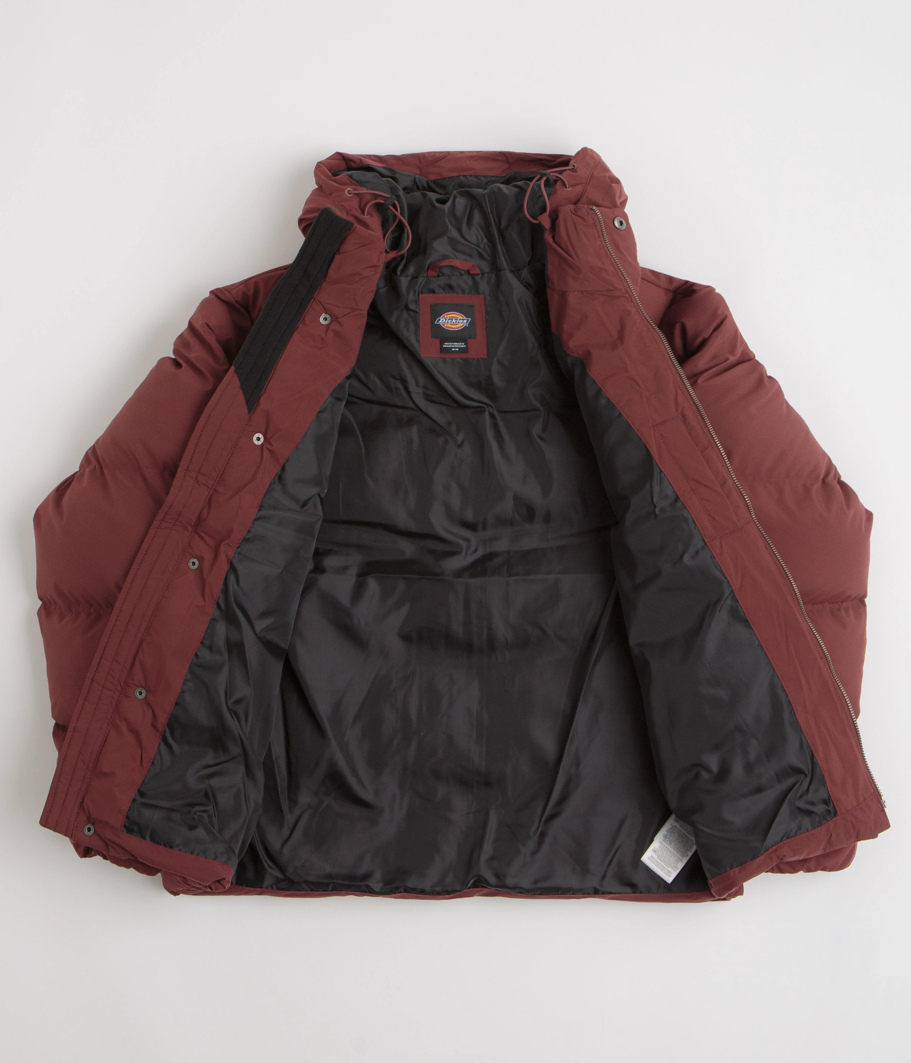 Moisture Wicking Lining Stylish Layer Dickies Eagleville Hooded Puffer Jacket - Andorra