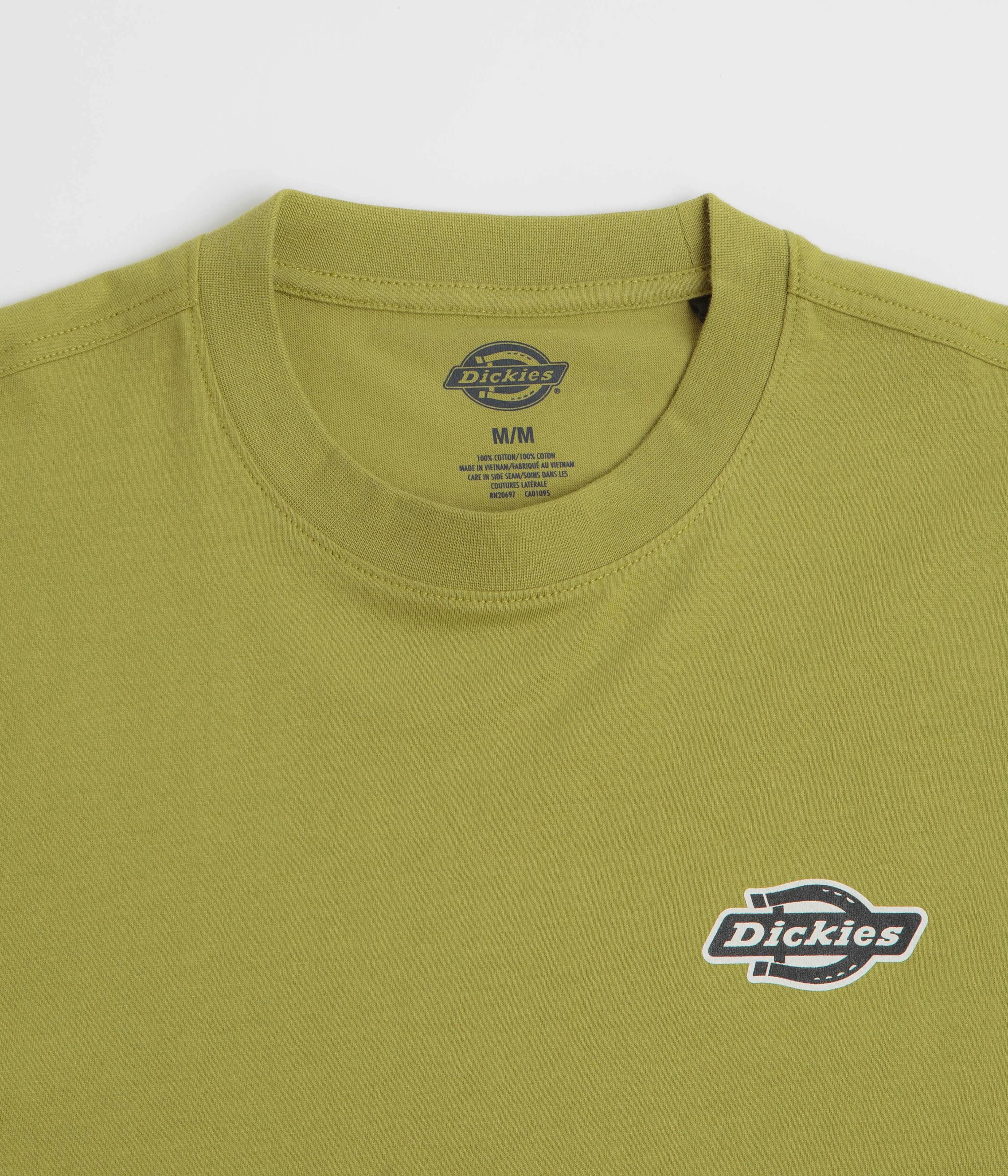 Kids clothing Laser Cut Edges Dickies Graysville T-Shirt - Evergreen Sprig