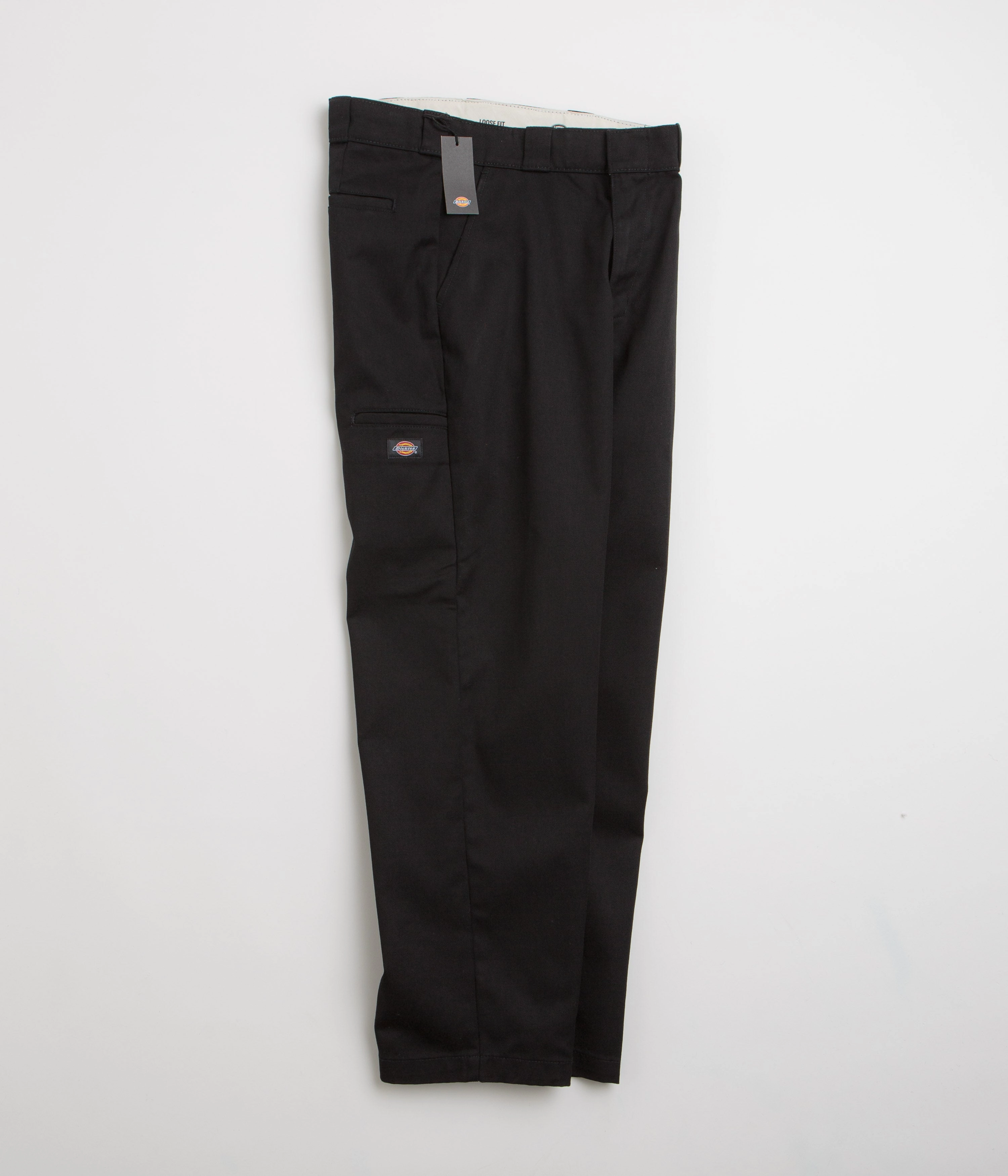 Dickies Loose Multi Pocket Work Pants - Black Tear Resistant Weave