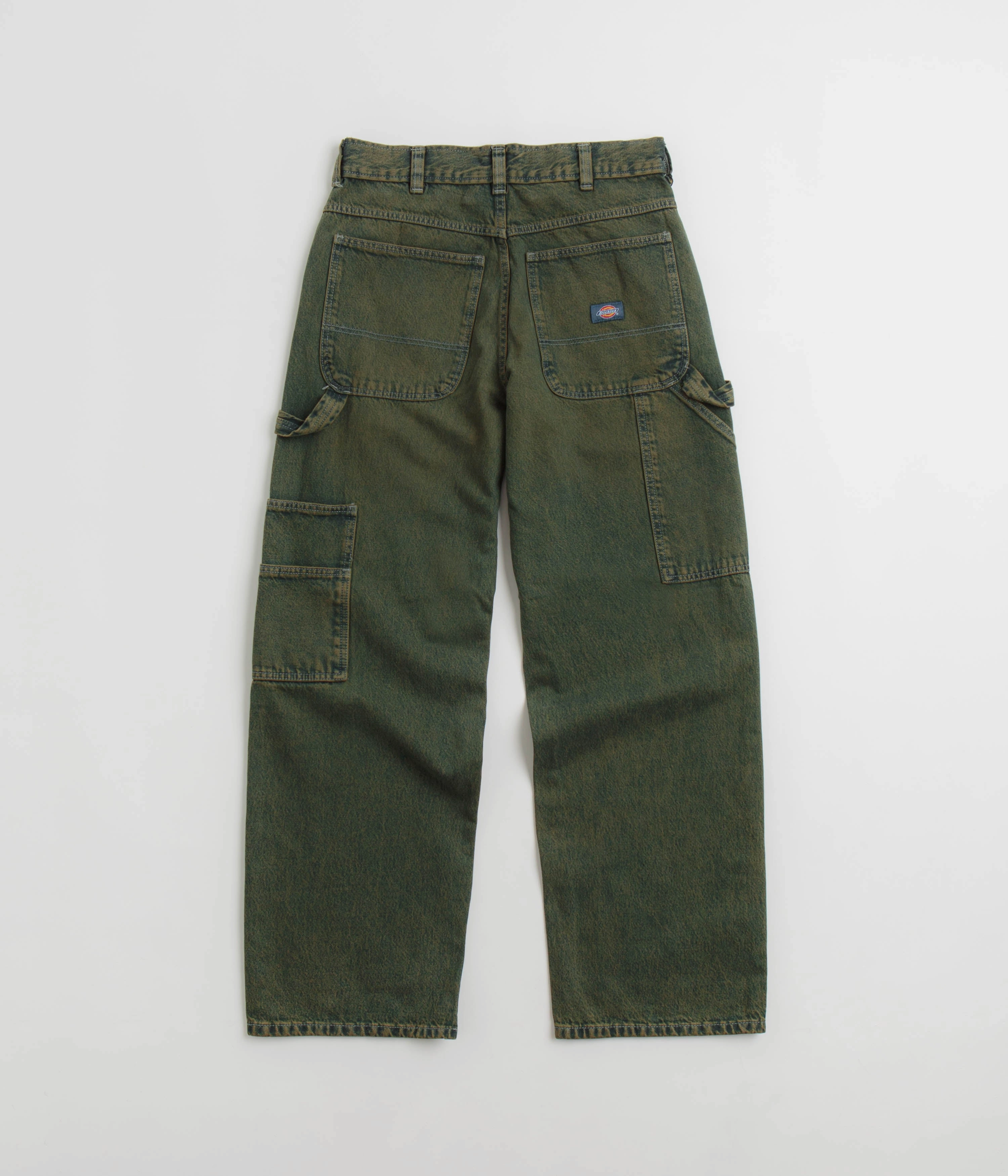 Chill Mode Dickies Loose Painter Jeans - Green Tone Fade