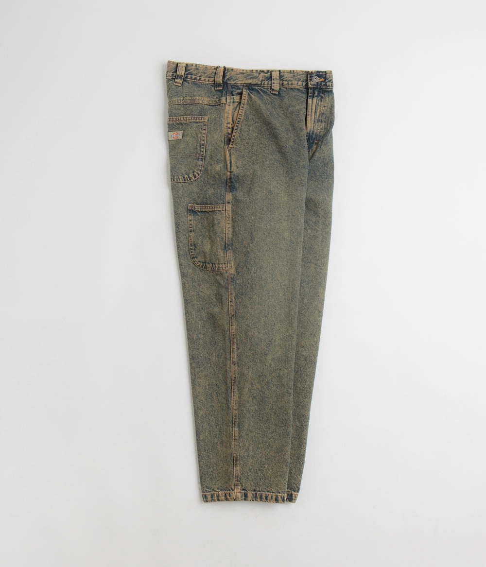 Comfortable Fabric Dickies Madison Jeans - Yellow Fade Indigo
