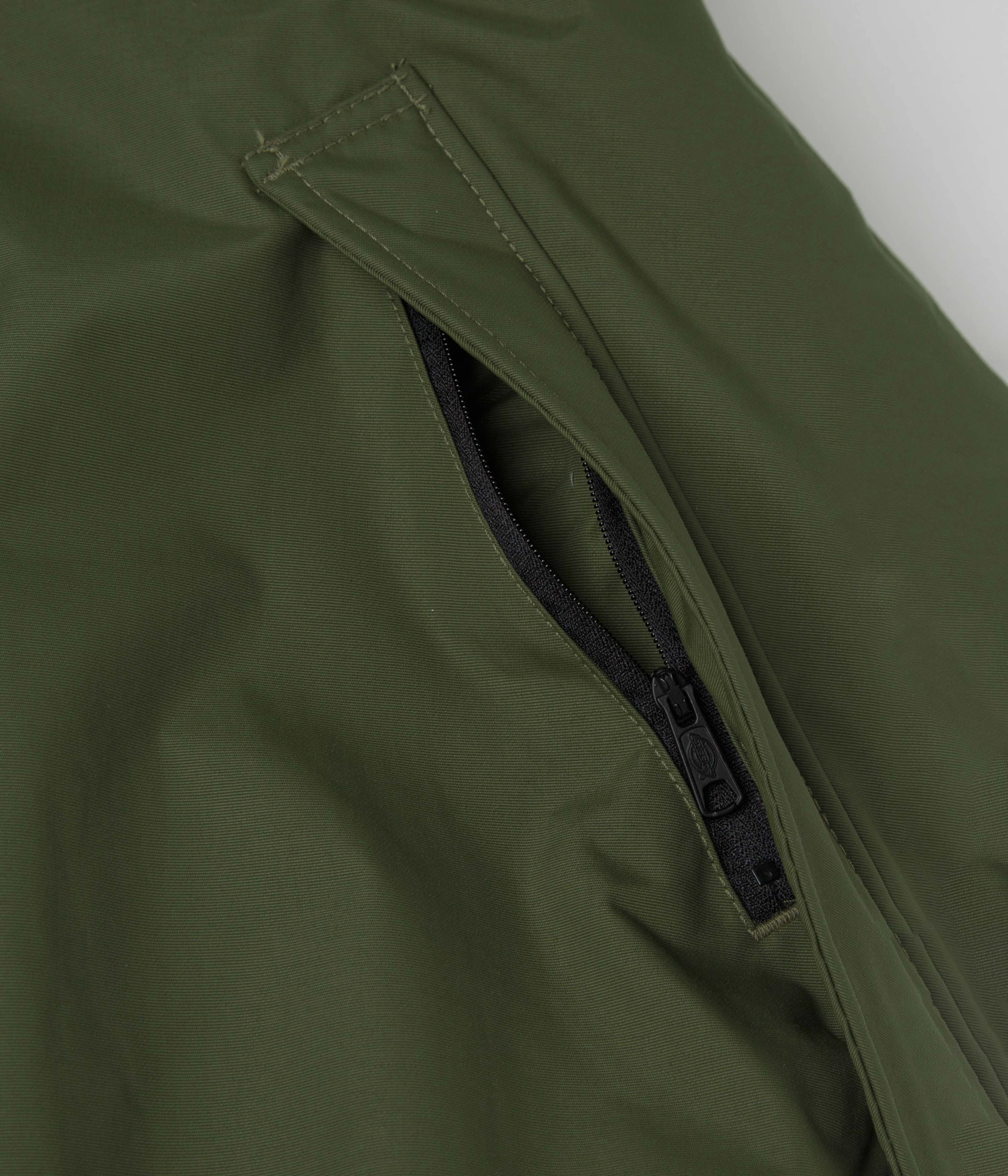 Dickies New Sarpy Jacket - Military Green AbrasionResistant MoistureWickingTechnology