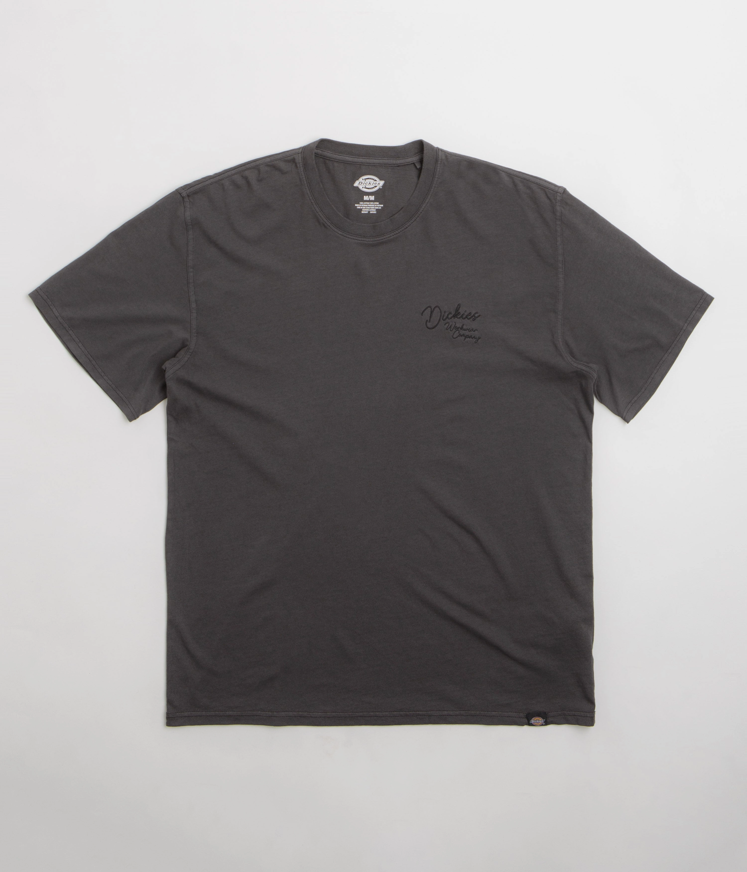 Comfy Comfort Dickies Rope Chest Logo T-Shirt - Black