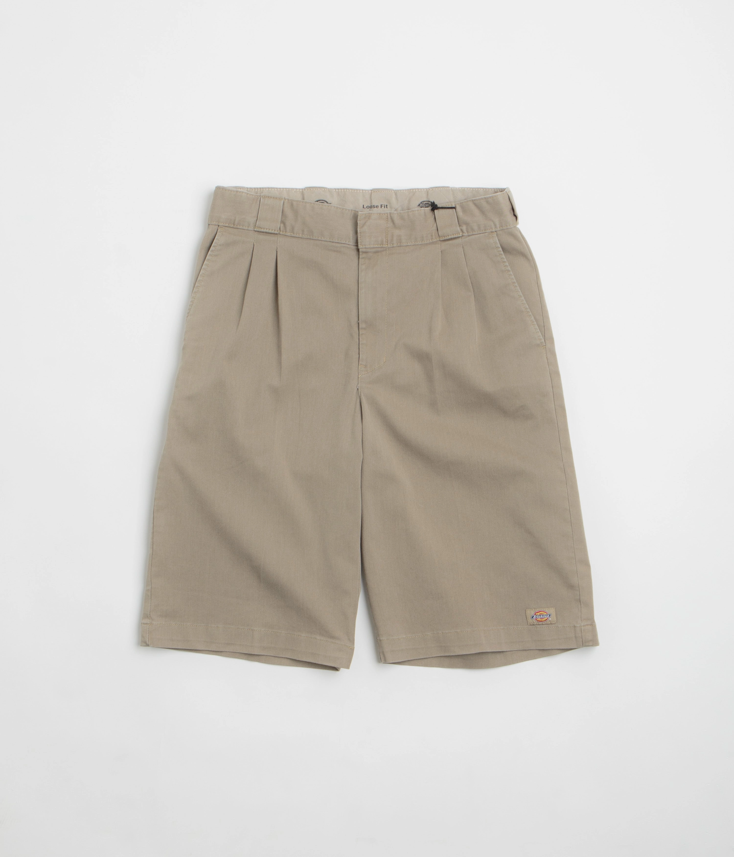 Work Ready Ergonomic Contour Shape Dickies Unionville 13 Inch Work Shorts - Desert Sand