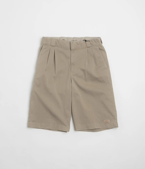 Work Ready Ergonomic Contour Shape Dickies Unionville 13 Inch Work Shorts - Desert Sand