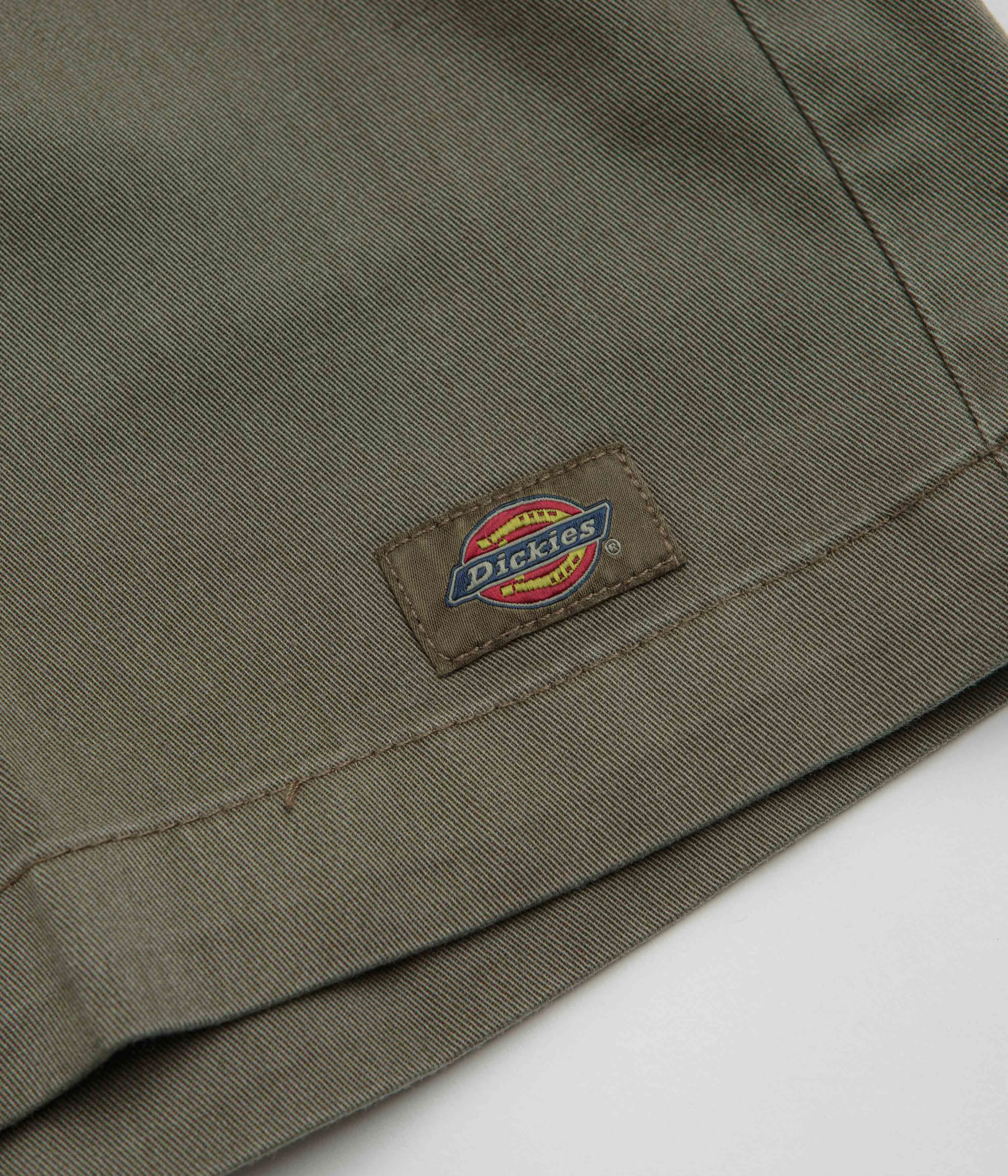teenagers Performance Fit Dickies Unionville 13 Inch Work Shorts - Military Green