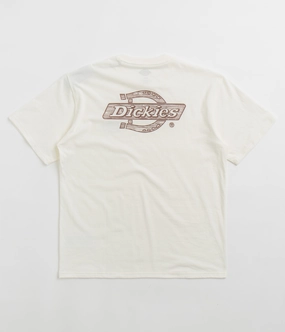 Weekend Style Dickies Wood Logo T-Shirt - Egret