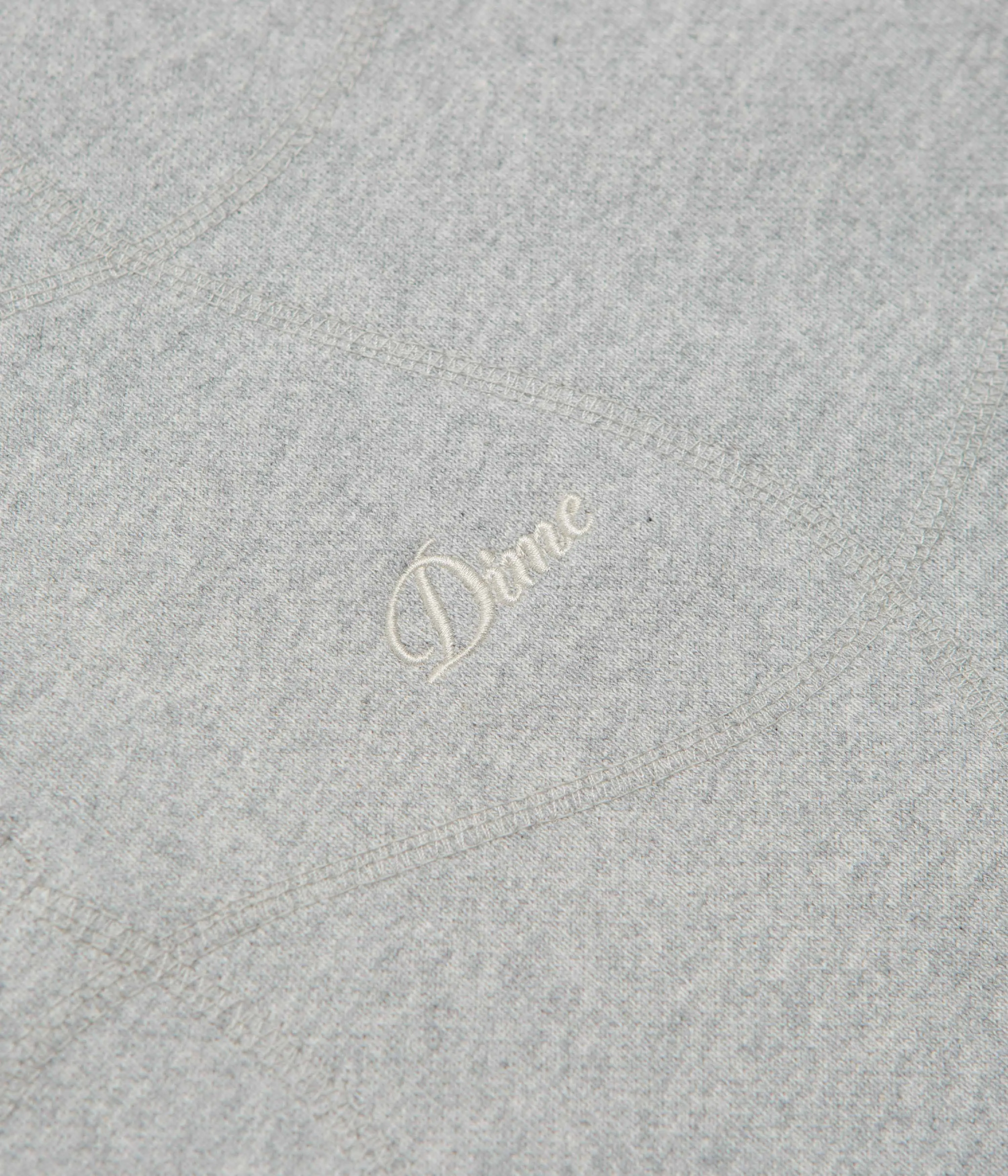 Modern Fit Dime Wave Rugby Shirt - Heather Grey