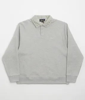 Airflow Ventilation System Dime Wave Rugby Shirt - Heather Grey
