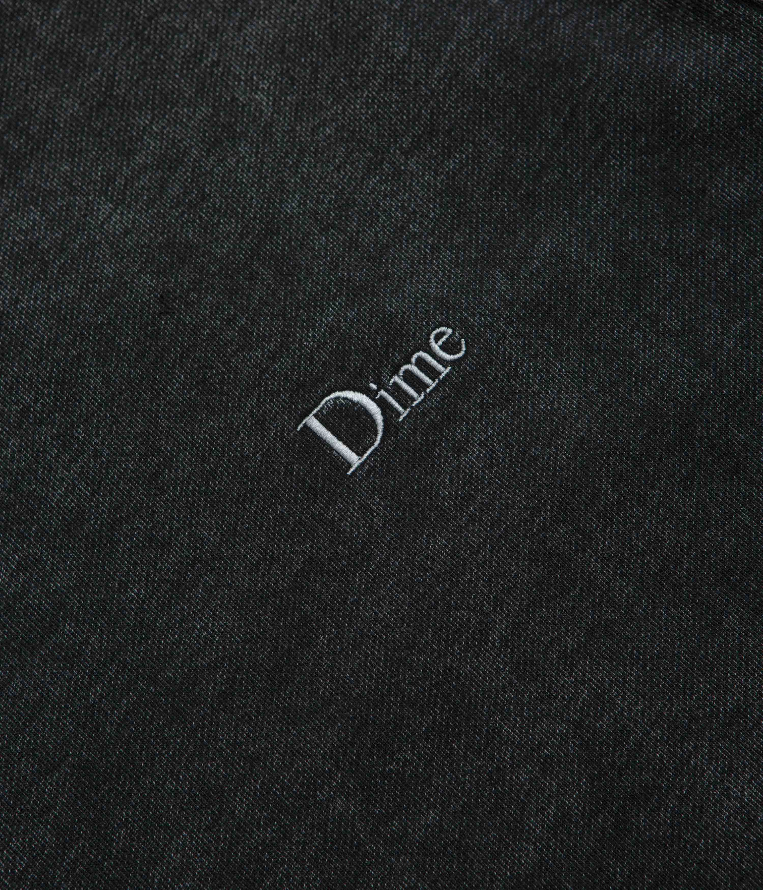 Dime Classic French Terry Crewneck Sweatshirt - Faded Black Ethical Production Knitwear Winter Fashion