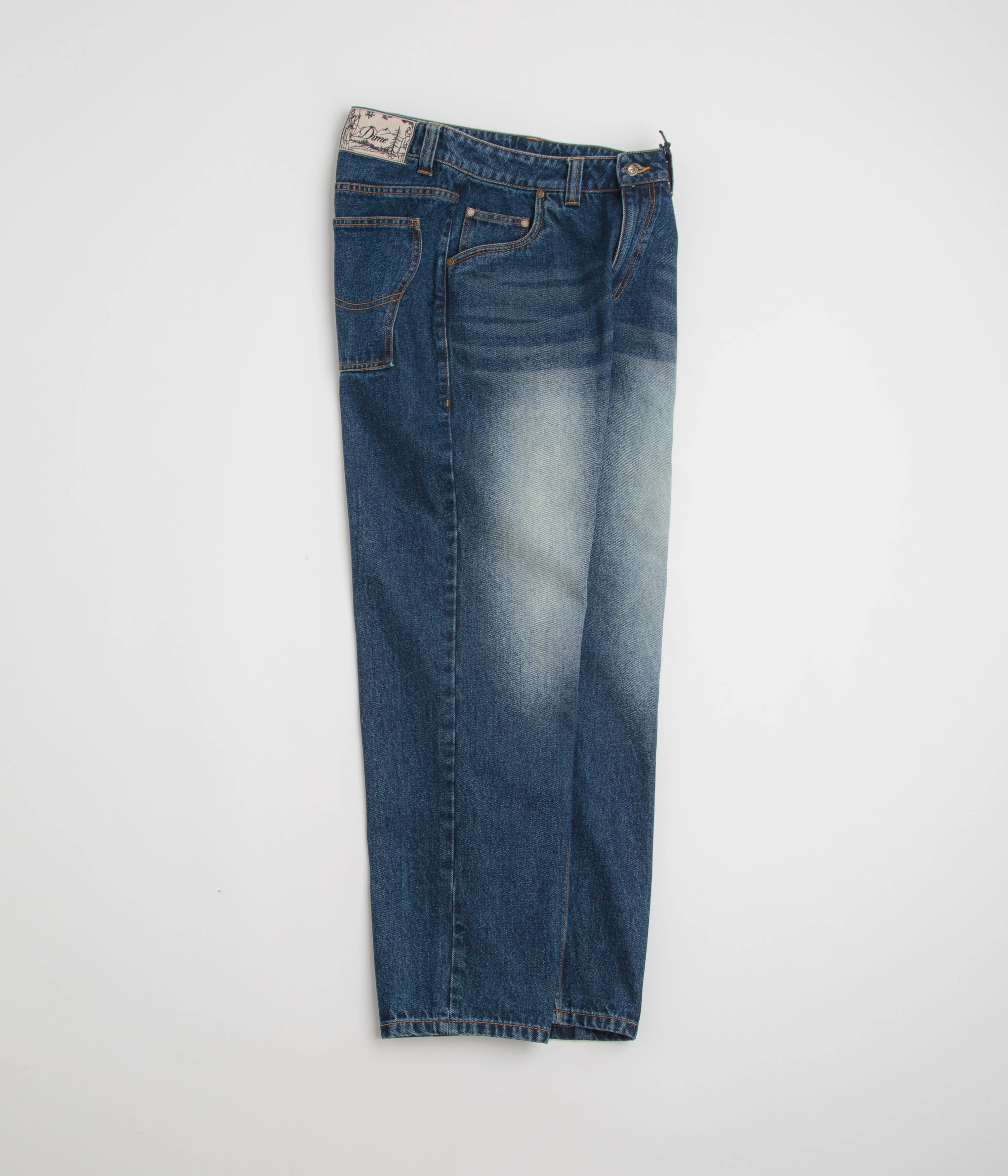 Flexible Wear Modern Relaxed Dime Classic Relaxed Denim Pants - Faded Indigo