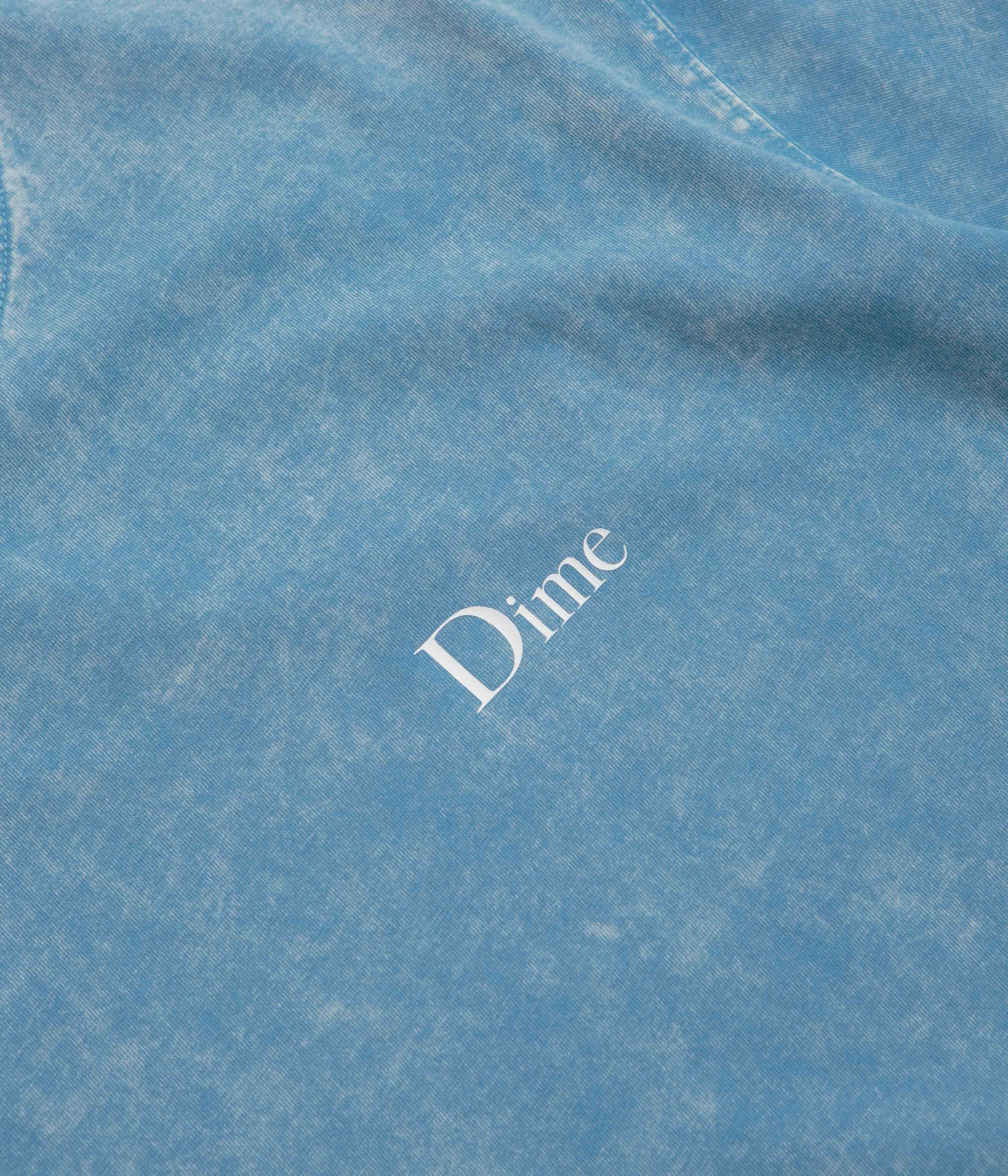 Dime Classic Small Logo T-Shirt - Faded Sky Relaxed Outfit Luxury exclusivity