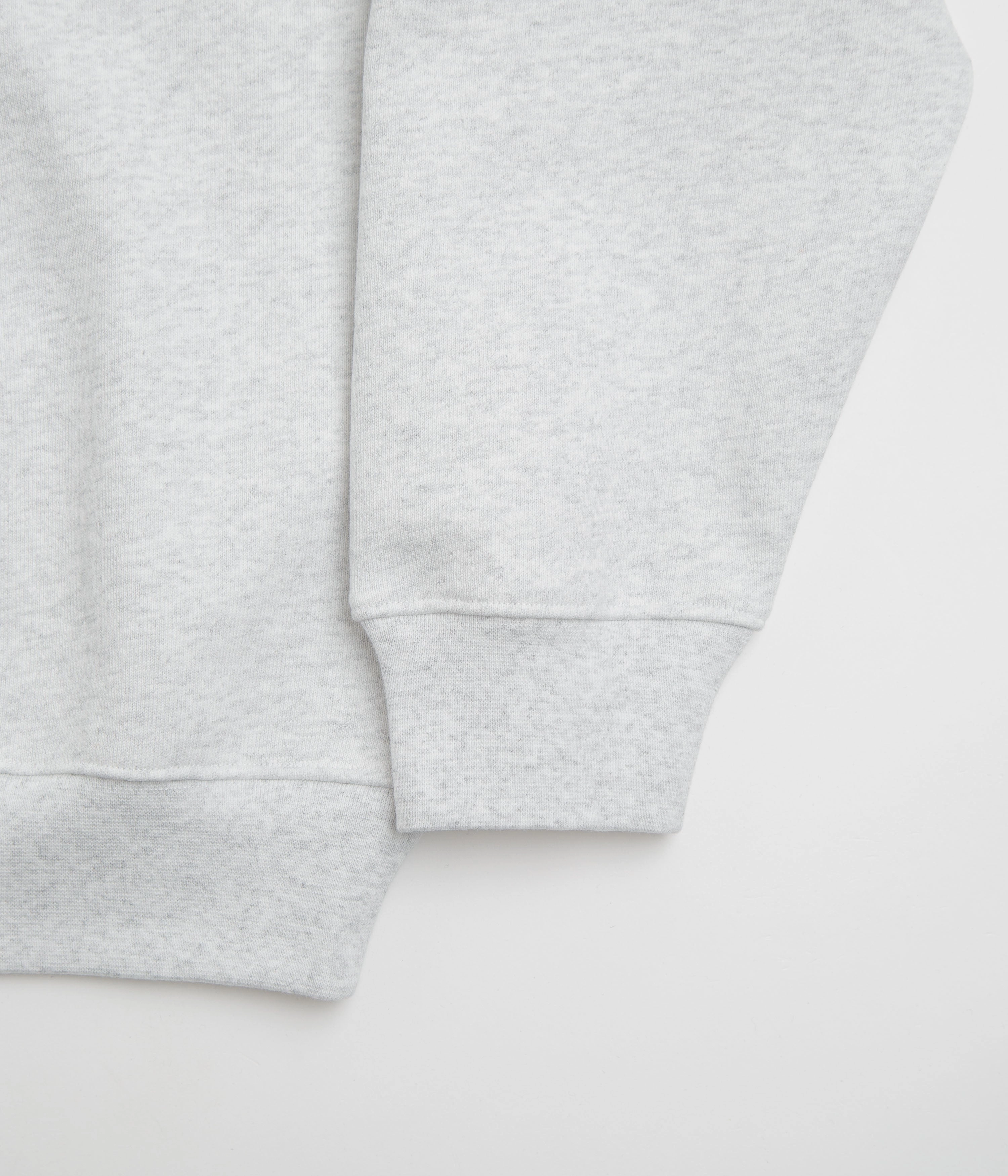 Classic Crew Neck Versatile Apparel Dime Cursive Small Logo Crewneck Sweatshirt - Ash