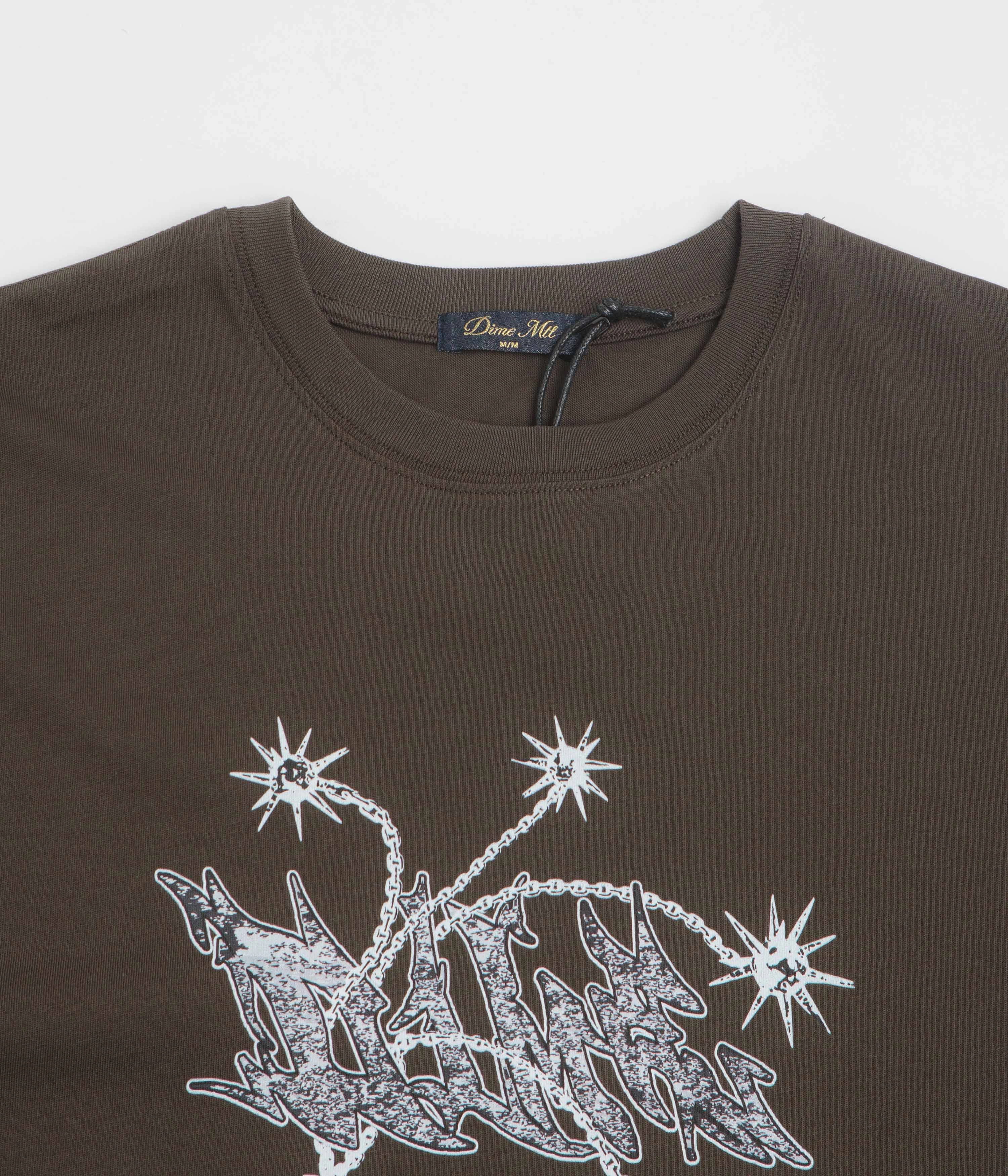 Street Comfort Style Dime Flail T-Shirt - Vintage Black